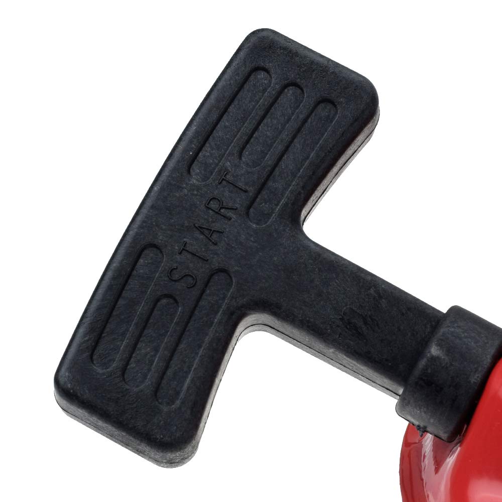 Hiaors Pull Recoil Starter For Predator 196Cc 212Cc Harbor Freight 5.5Hp 5.5Hp Coleman Ct200U Ct200U-Ex Bt200X Kt196 Baja Warrior Heat Mb200 Mb165 Massimo Mini Bike Hammerhead Go Kart Cart Red Parts