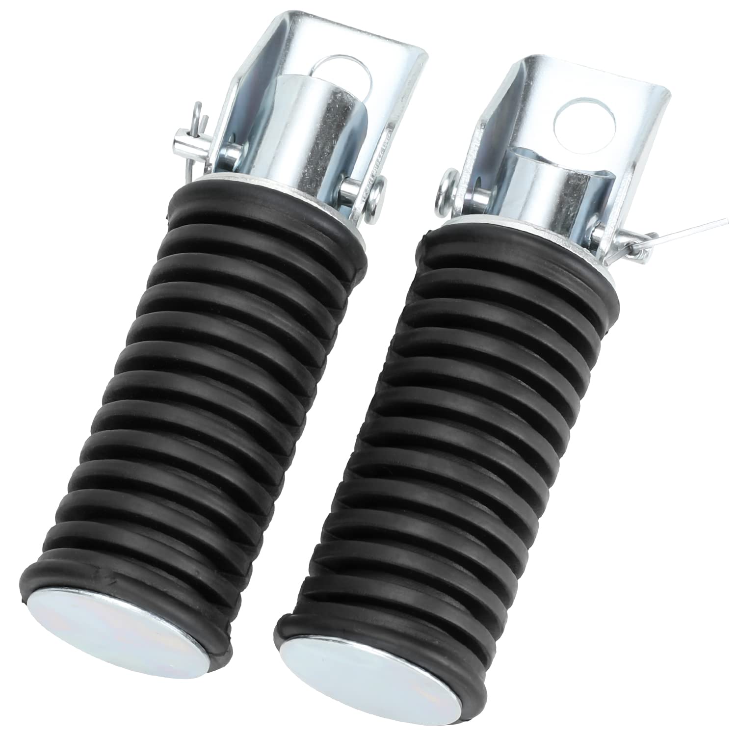 Yoxufa Mini Bike Foot Pegs Foot Rest Pedal For Predator 212Cc 196Cc 6.5Hp Baja Warrior Massimo Trailmaster Champion Ct70 Kz650 X