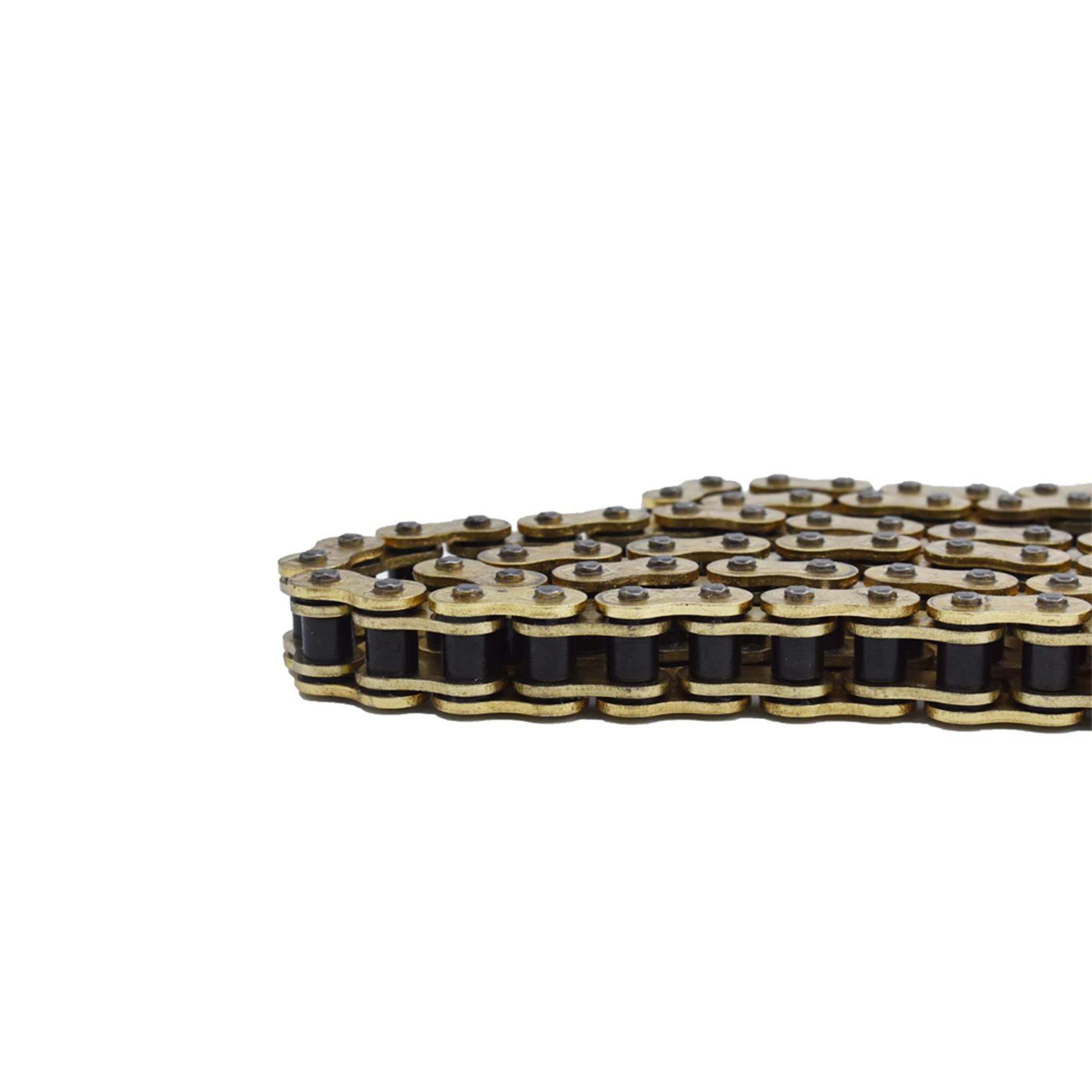 Marddpair 530X150 O-Ring Drive Chain 530 Pitch 150 Links 9850 Pounds Tensile Gold