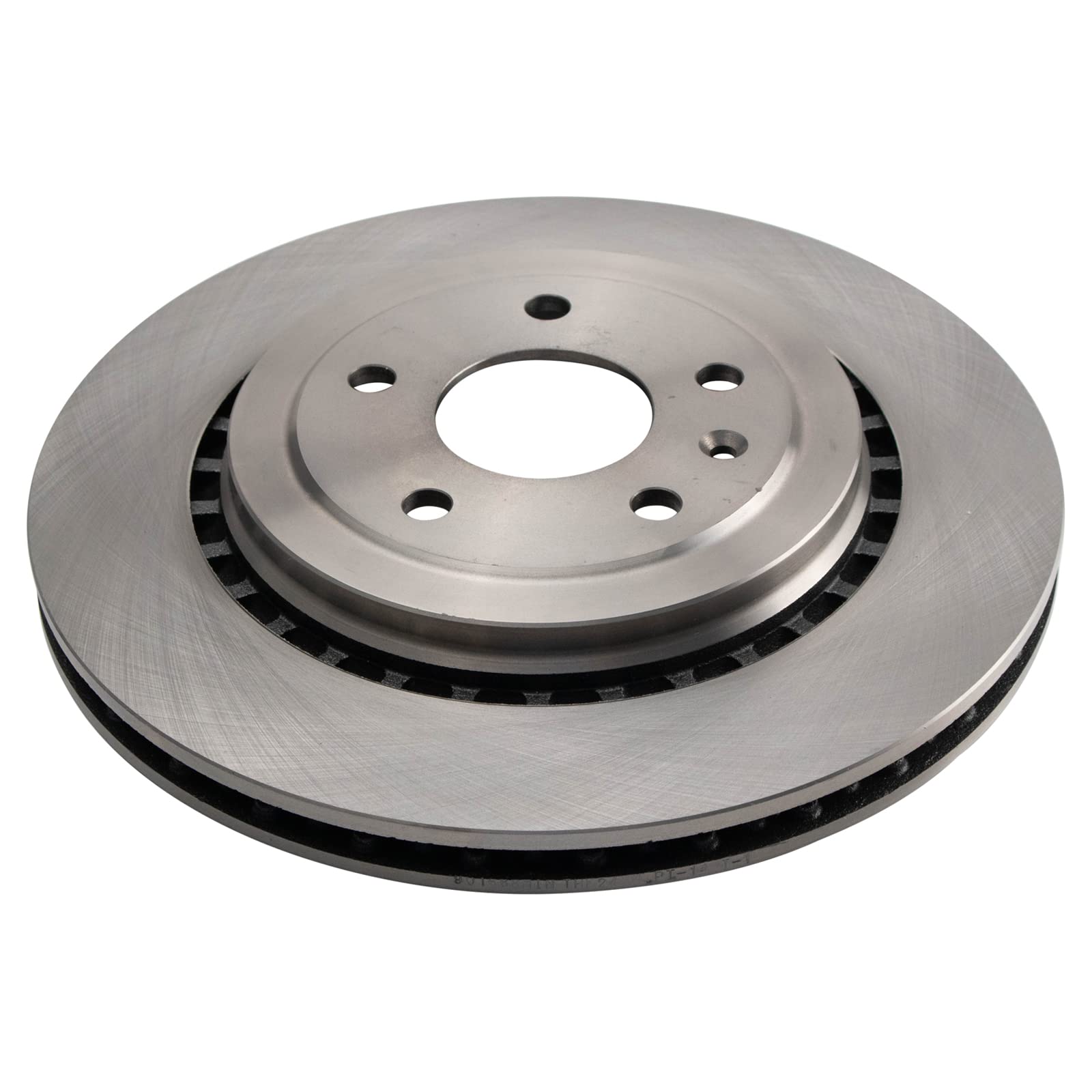TRQ Rear Brake Pad & Rotor Kit Brake Pads Brake Rotor Ceramic Compatible with 2014-2019 Chevrolet Corvette