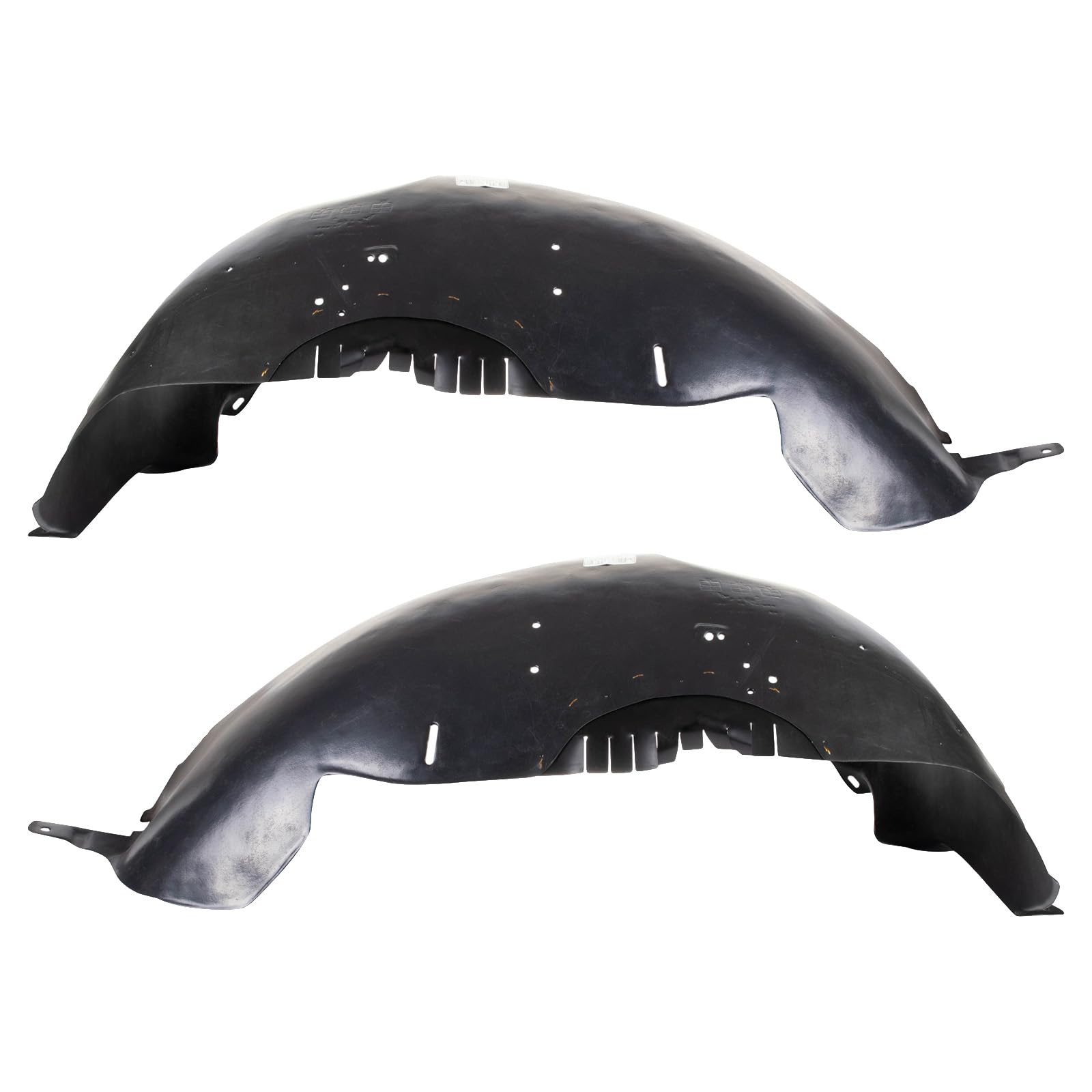 Trq Front Inner Fender Liner Set Compatible With 1997-2003 Ford F-150 2004 F-150 Heritage Fo1248102 Fo1249102