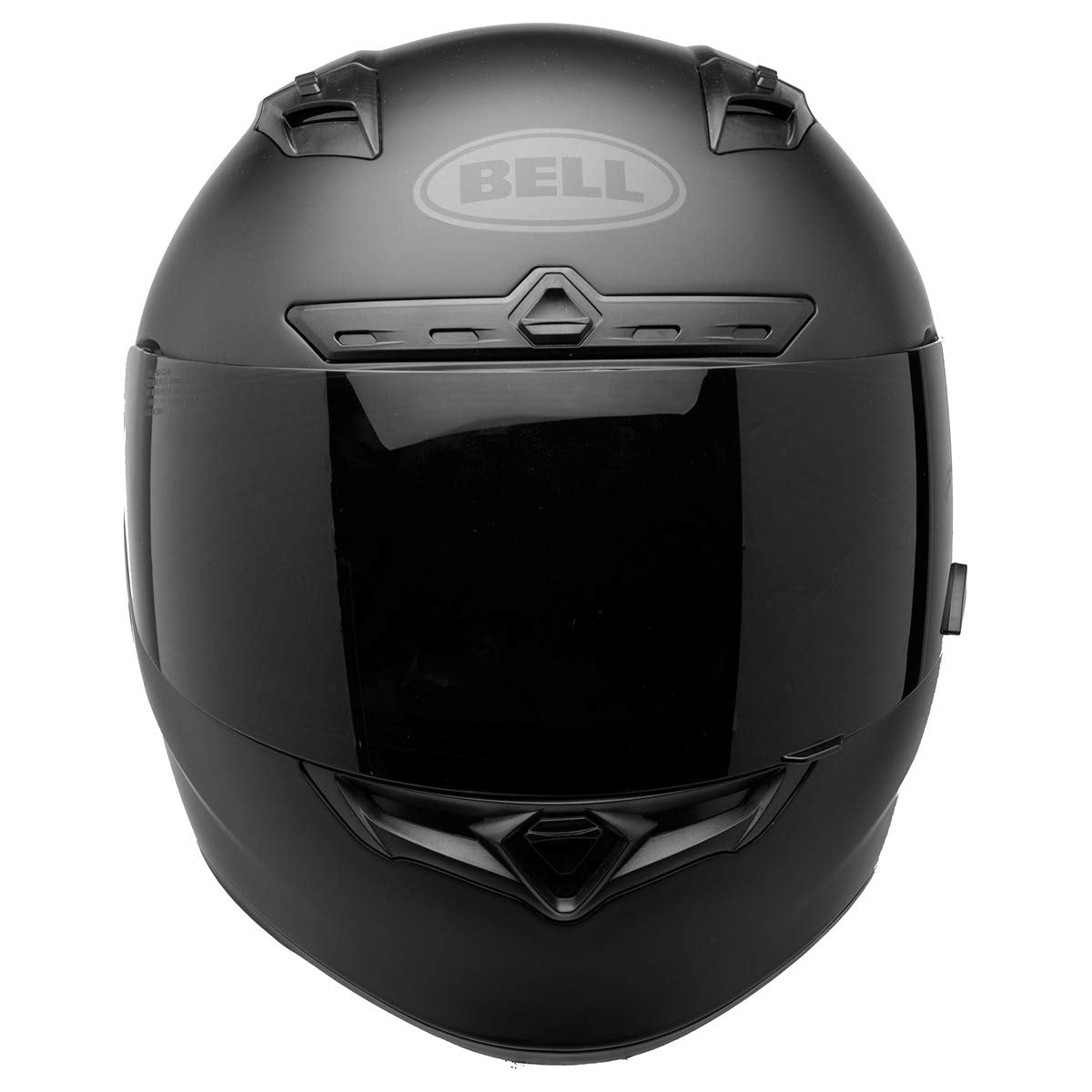 BELL Qualifier DLX Full-Face Blackout Helmet (Blackout Matte Black - X-Large)