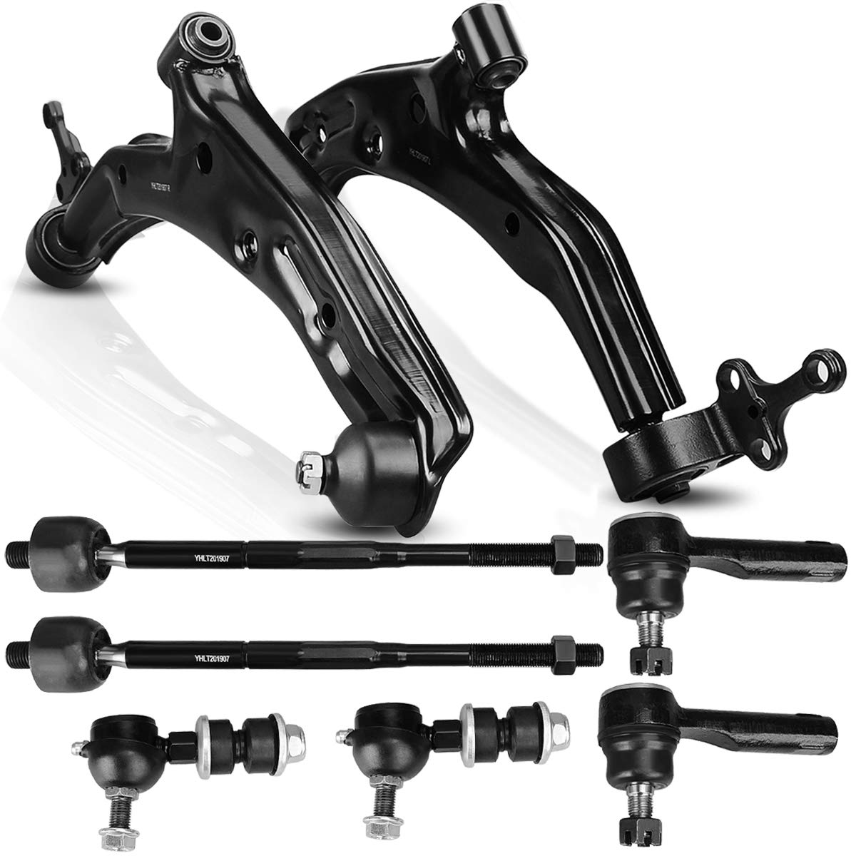 Autosaver88 -Front Lower Control Arm Kit Compatible With 2001-2006 Sentra -8Pcs Front Suspension Kit