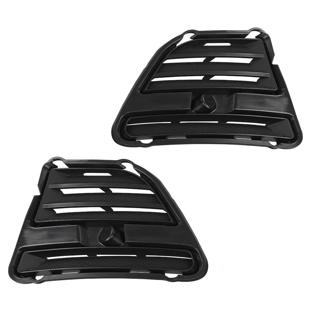 Pit66 Fog Light Cover Compatible With 2013-2014 Ford Mustang Fo1039134 Fo1038134 Left Driver And Right Passenger Side