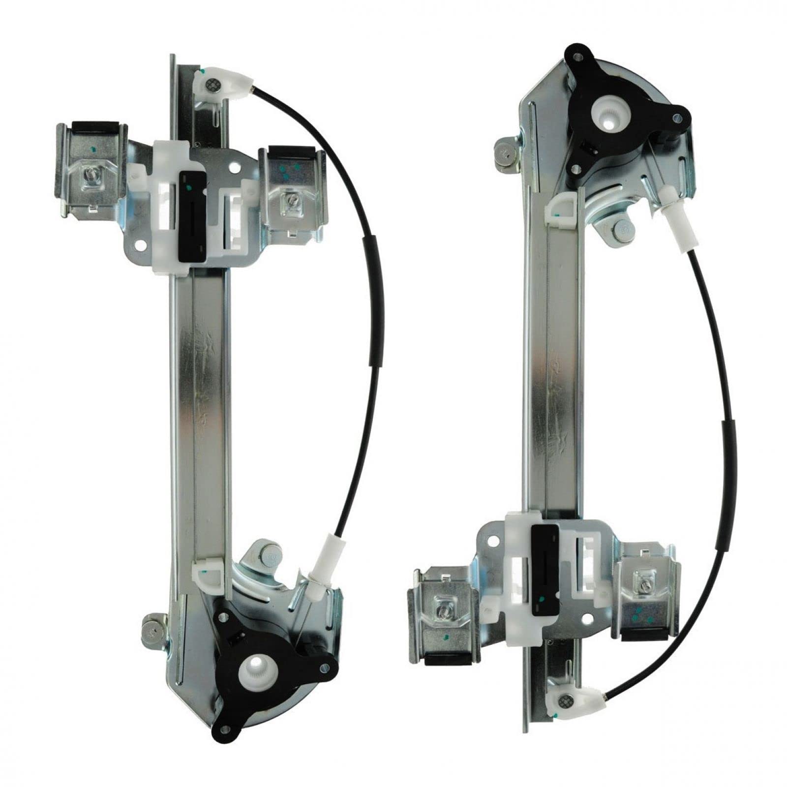 Trq Rear Power Window Regulator Set Compatible With 2000-2005 Buick Lesabre