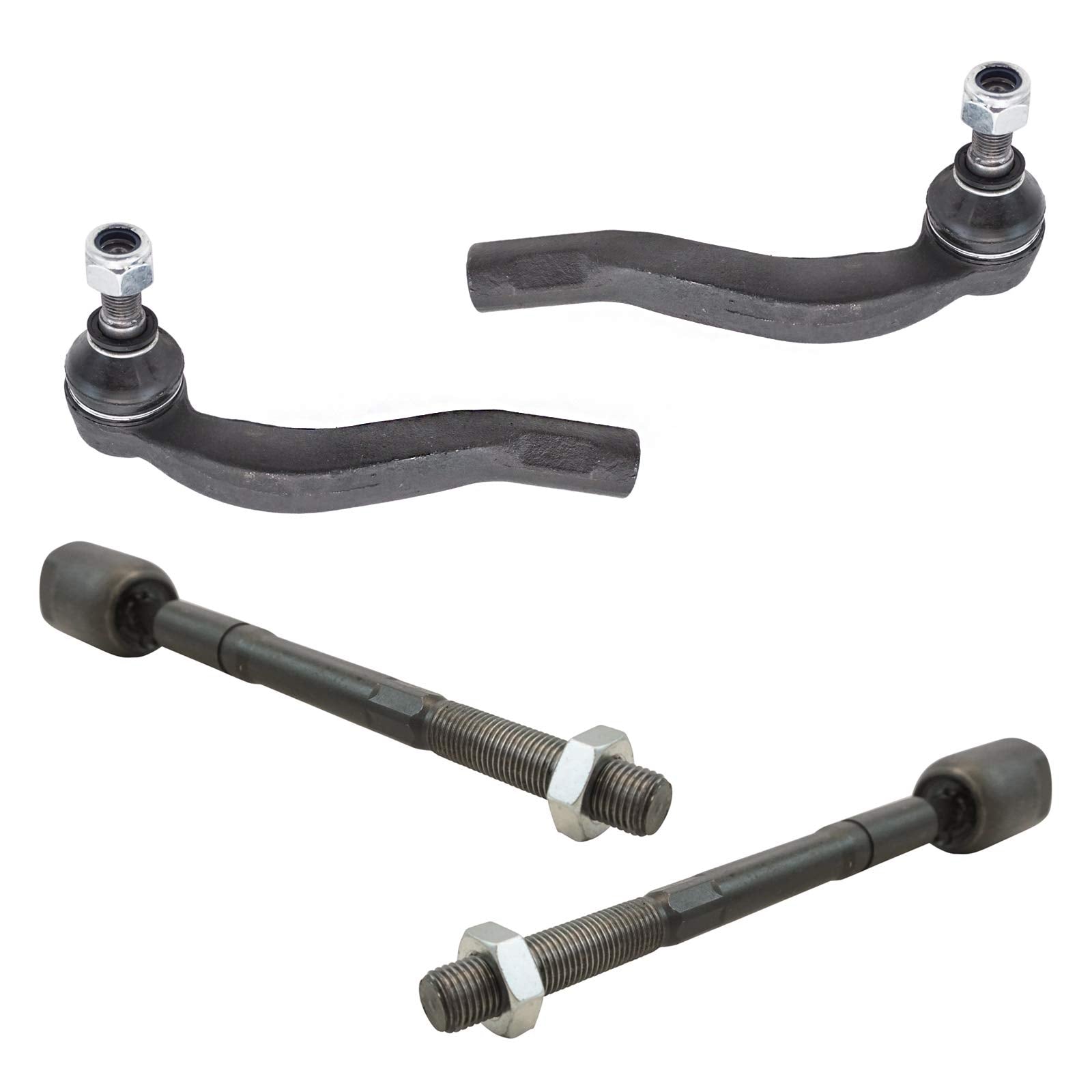 Trq Front Tie Rod Set Compatible With 1995-2000 Lexus Ls400