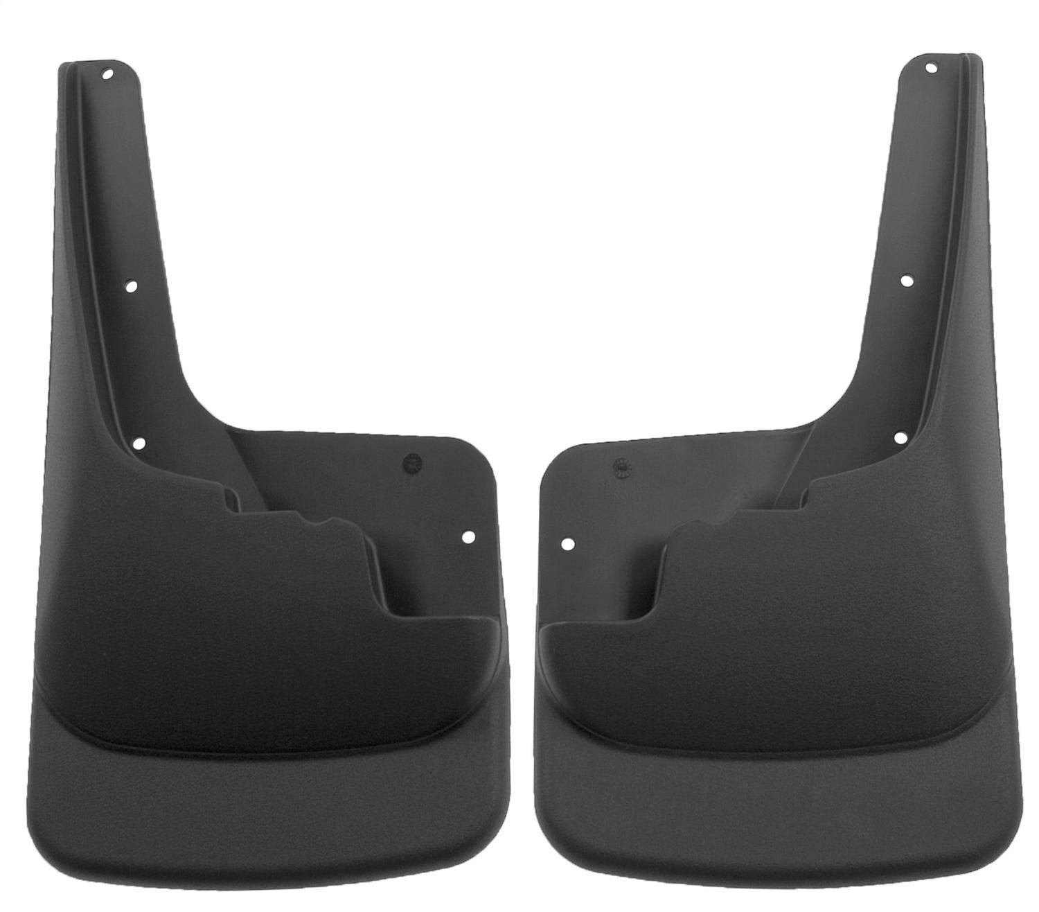 Husky Liners - Front Mud Guards | 2008 - 2010 Ford F-250/F-350 w/ Single Rear Wheels & w/o OEM Fender Flares, Front Set - Black,