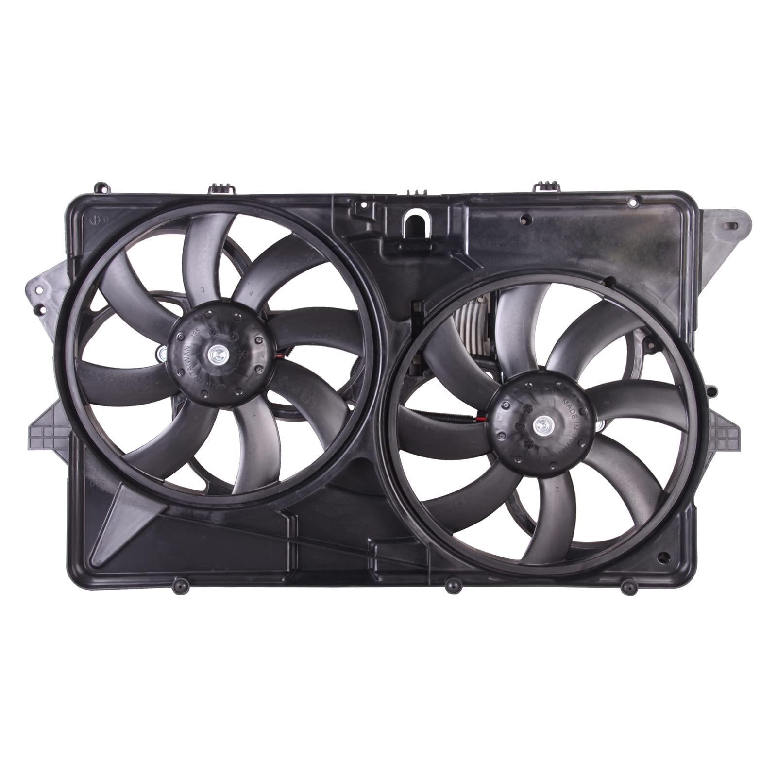 TYG OE Replacement(CAPA Quality) Cooling Fan Extra Silent for 2009 Ford Flex 3.5L | OE No. 8A8Z8C607A | Partslink No. FO3115192