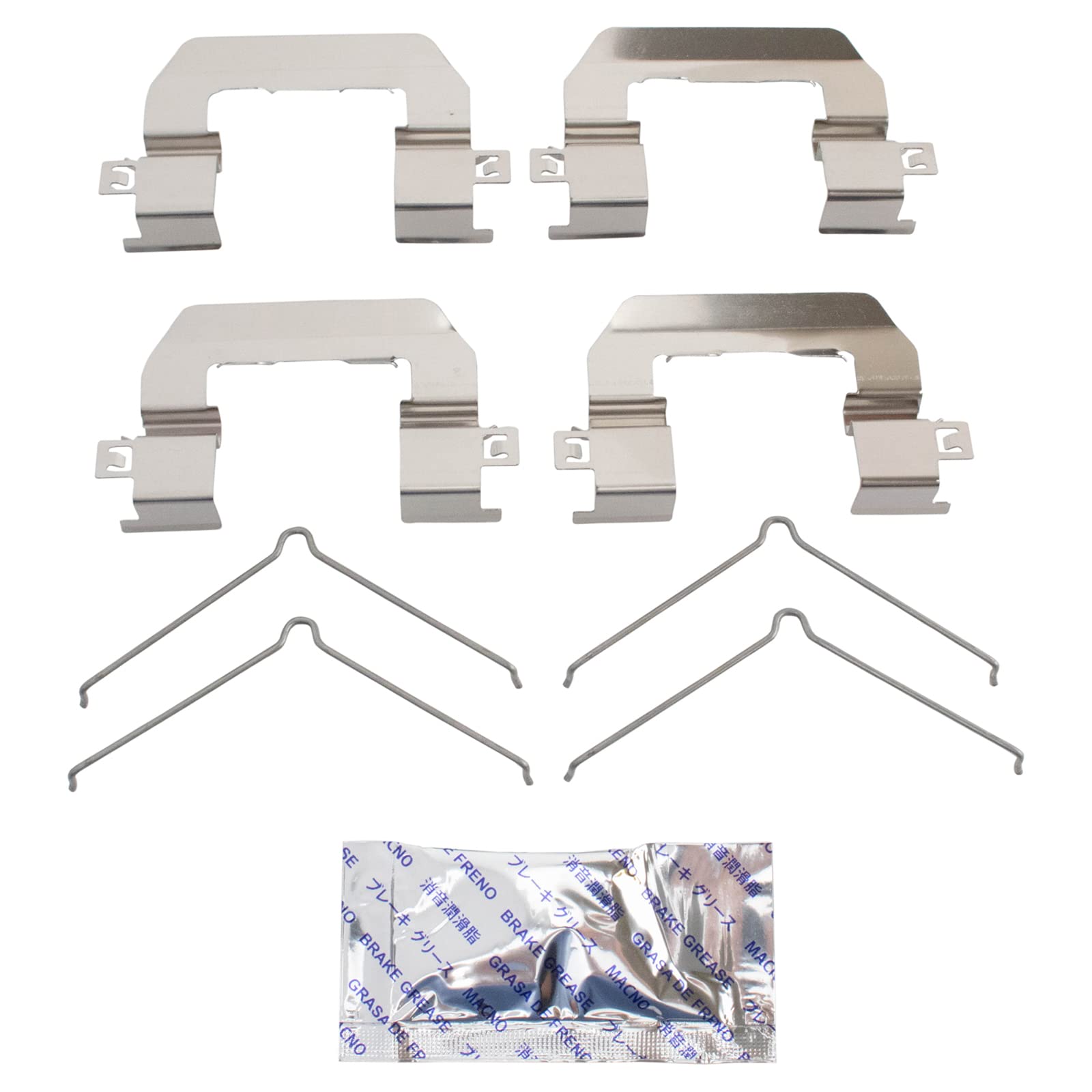 Trq Front Brake Pads Ceramic Compatible With 2017-2018 Hyundai Santa Fe 2019 Santa Fe Xl