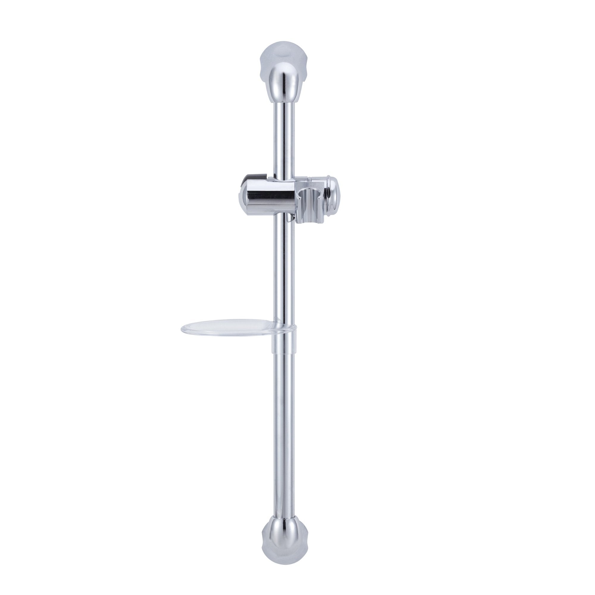 Dura Faucet Df-Sa300Cl-Cp Rv Adjustable Handheld Showerhead Shower Slide Bar (Chrome)