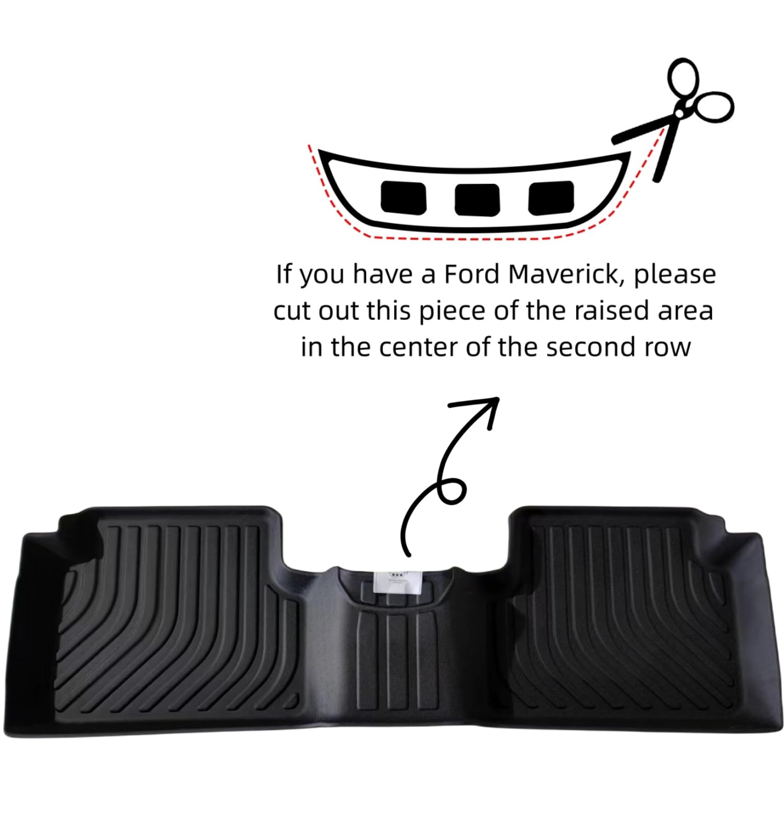 KELCSEECS Floor Mats Custom for 2025 2024 2023 2022 Ford Maverick (Not Hybrid) & 2025 2024 2023 2022 2021 Bronco Sport 4-Door Al