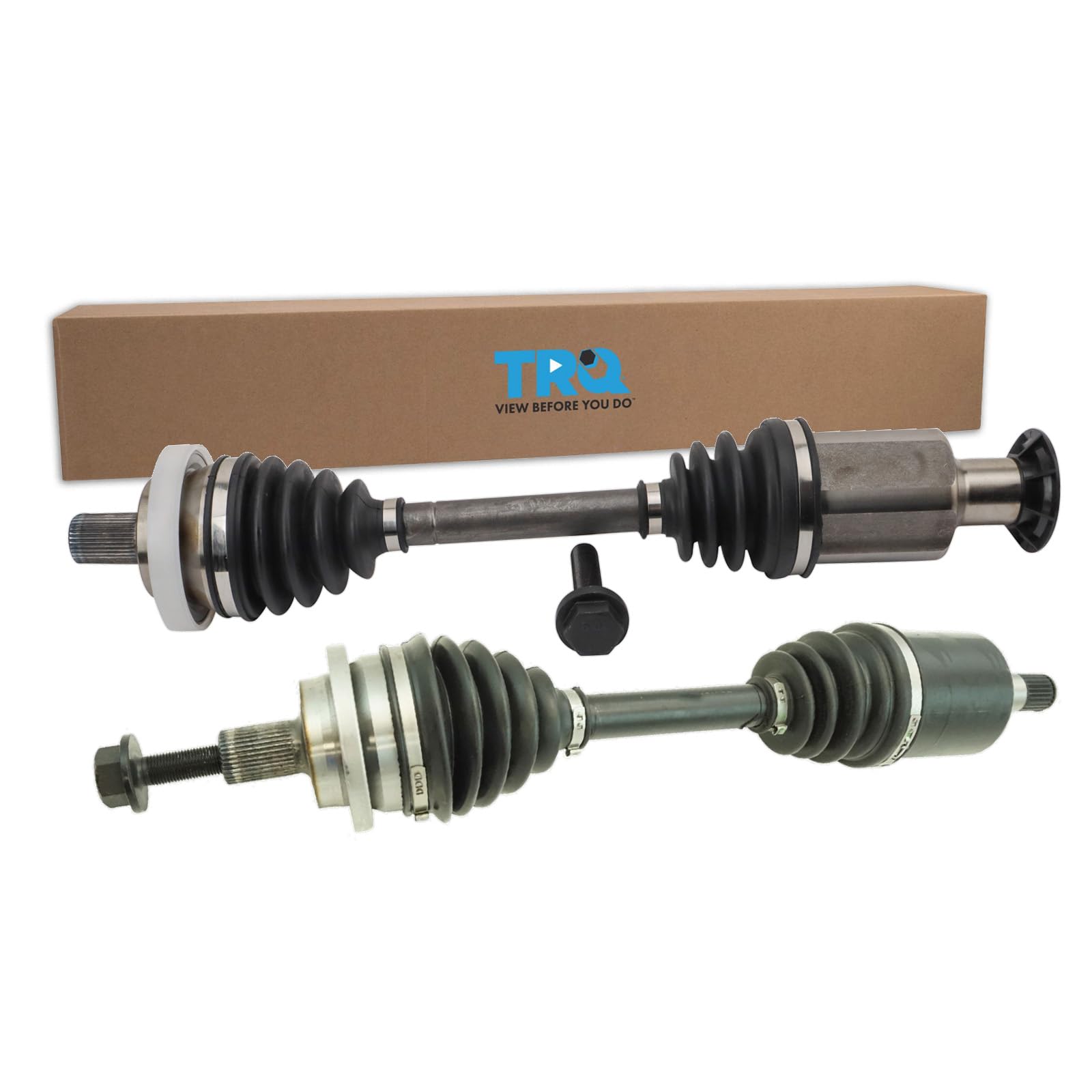 TRQ Front CV Axle Shaft Assembly Set Compatible with 2004-2005 Mercedes-Benz E320 2006-2009 E350 2006 E500 2007-2009 E550