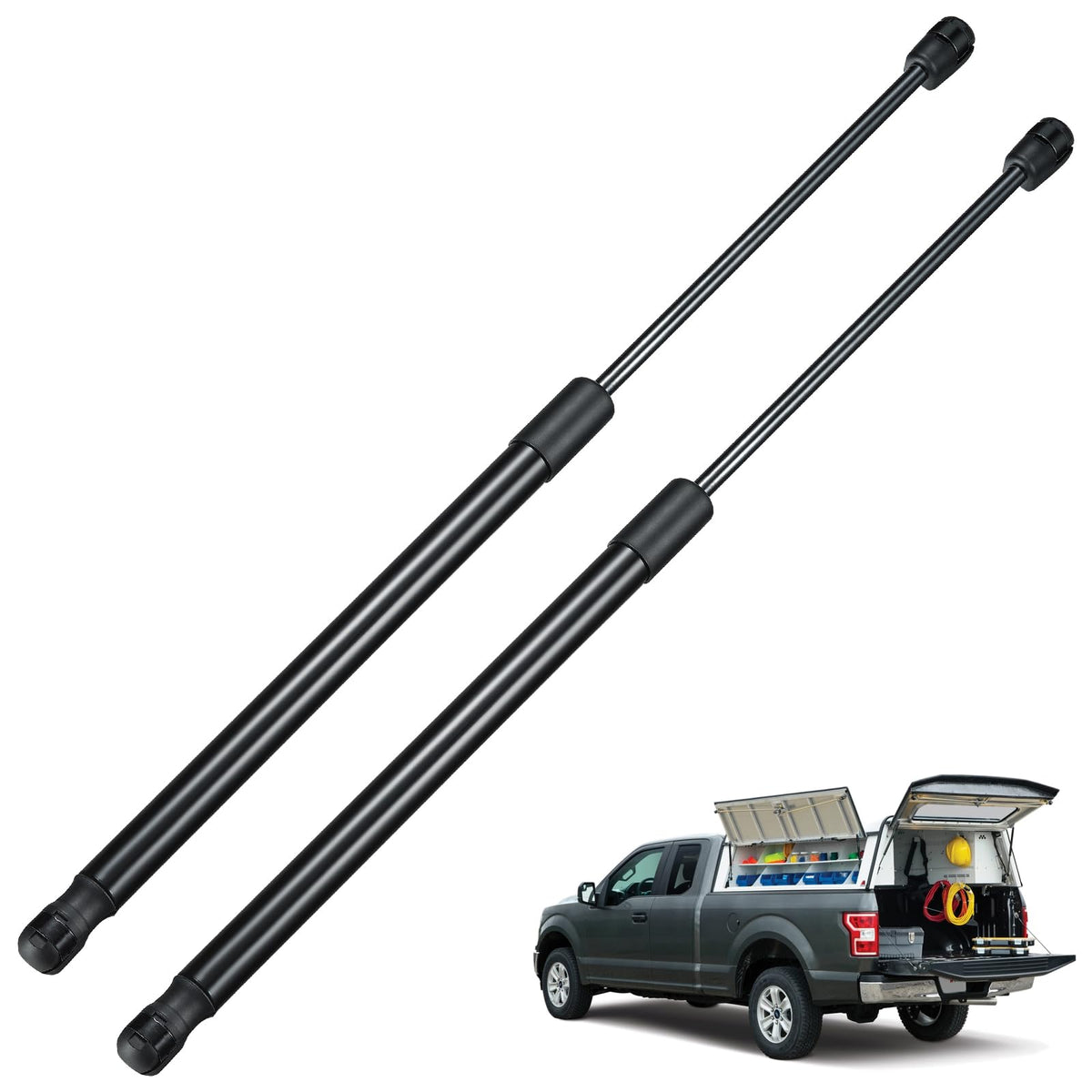 Bdfhyk C16-08053 19.7Inch 80Lbs (356N) Gas Shocks Struts Lift Support For Are Atc Leer Camper Shell Awning Snugtop Topper Canopy