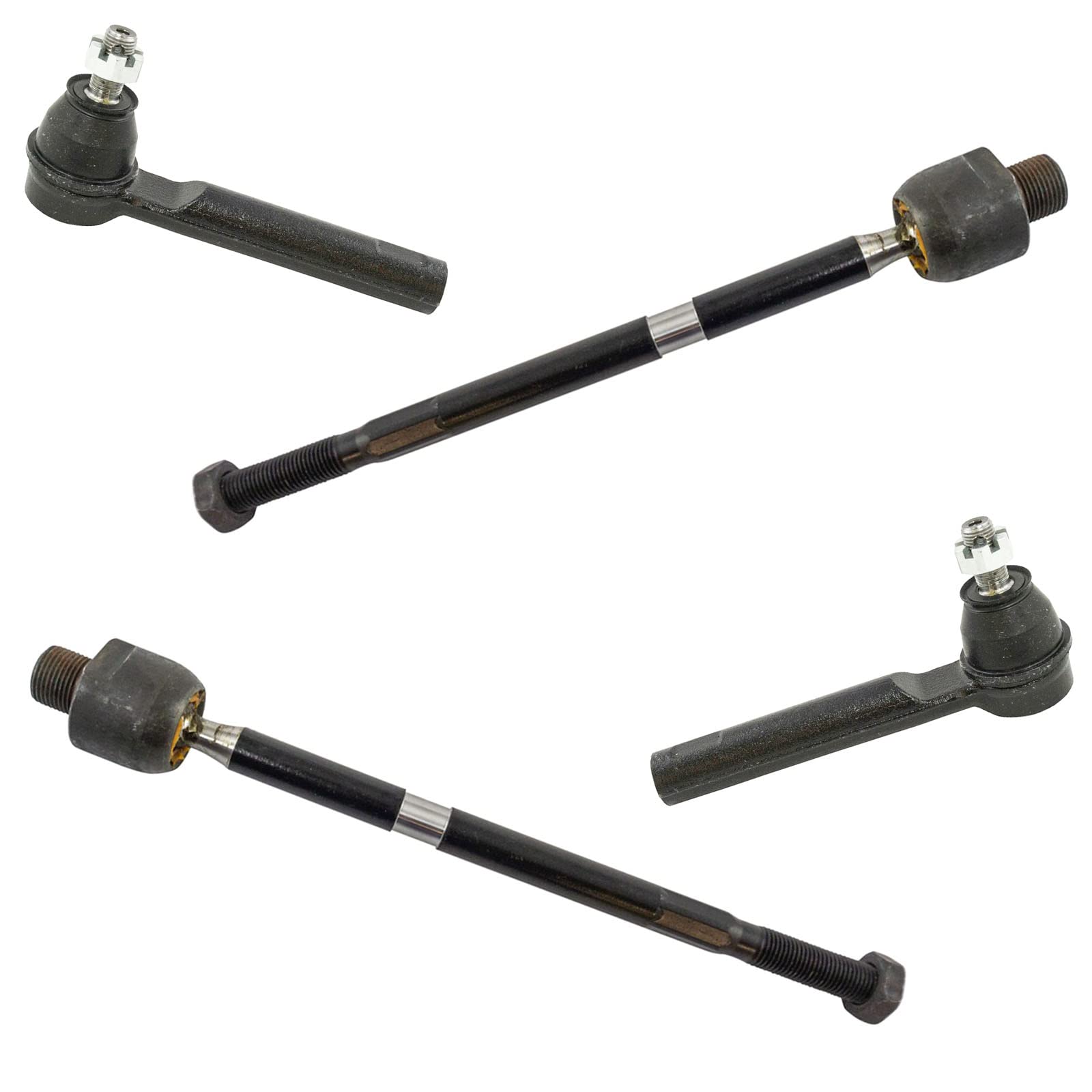 Trq Front Tie Rod Set Compatible With 2007-2012 Acura Rdx