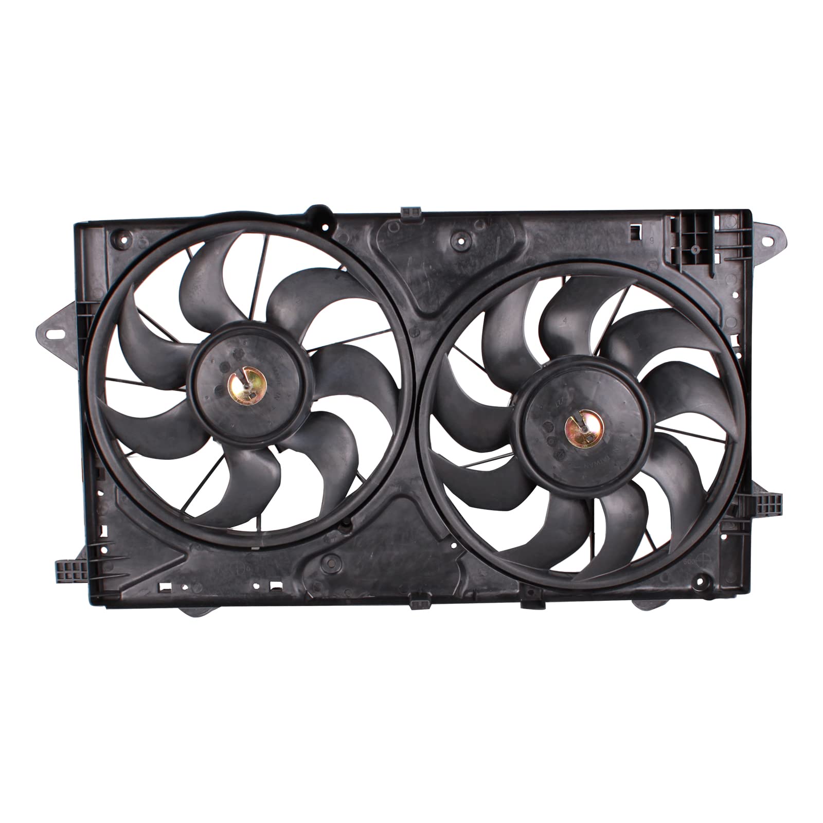 TYG OE Replacement(CAPA Quality) Cooling Fan Extra Silent for Buick Lacrosse/Allure 10-16 2.4L/3.0L/3.6L, Regal 11-17 2.4L, Chev