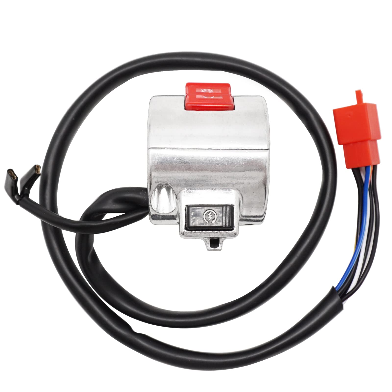 Right Start Stop Kill Control Switch Button For Honda Vtx1300 Vtx1300C/Vtx1300R/Vtx1300S/Vtx1300T 2003-2009, Oem# 35013-Mea-672 35130-Mem-672