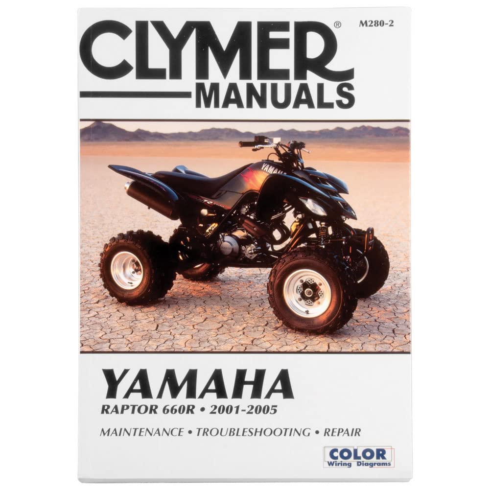 Clymer Repair Manuals for Yamaha RAPTOR 660 2001-2005