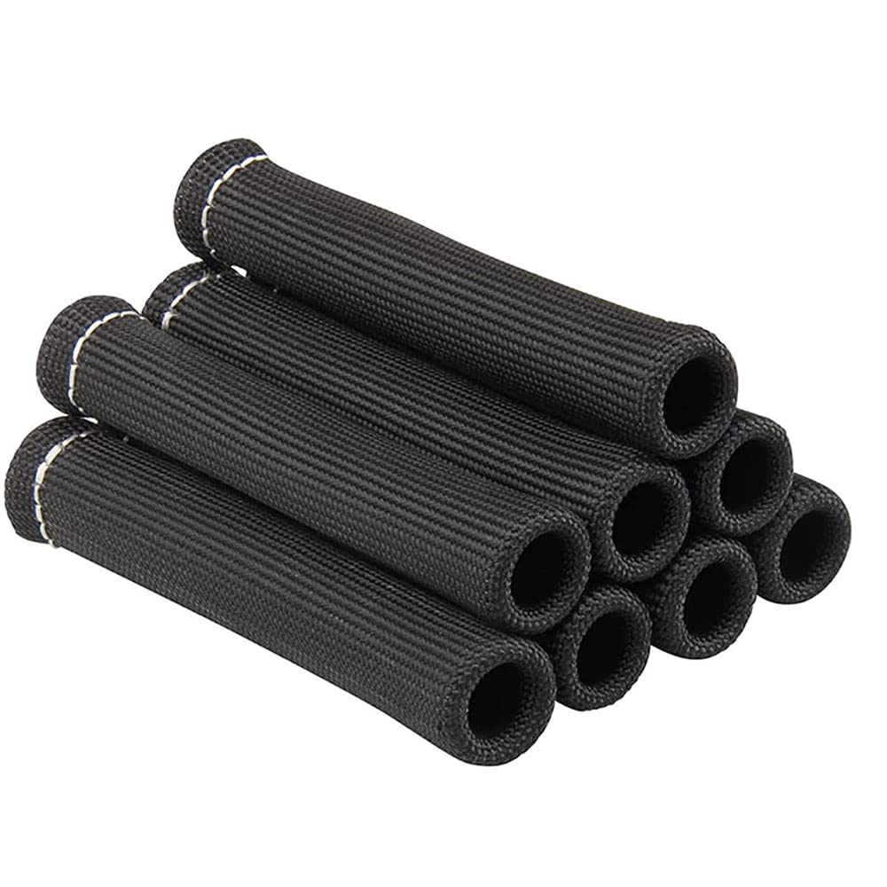 Spark Plug Wire Heat Shield Spark Plug Wire Heat Sleeve Spark Plug Wire Protection 2500 Degree High Temp Heat Tape Protect 8-Pac