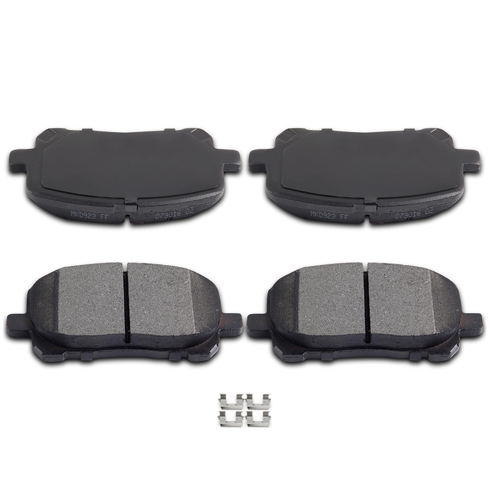 Automuto D923 Ceramic Brake Pads Kits, Front 4Pcs Brake Pads Set Fit For 2003-2008 For Pontiac Vibe,2003-2008 For Toyota Corolla