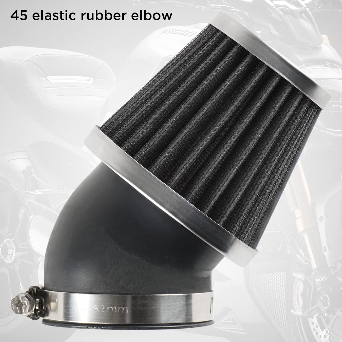 Evermotor 41Mm 42Mm 43Mm Mini Bike Air Filter Fit In 50Cc 70Cc 90Cc 110Cc 125Cc 150Cc Mini Bike,Dirt Bike,Gy6,Moped,Atv,Ssr,Ttr
