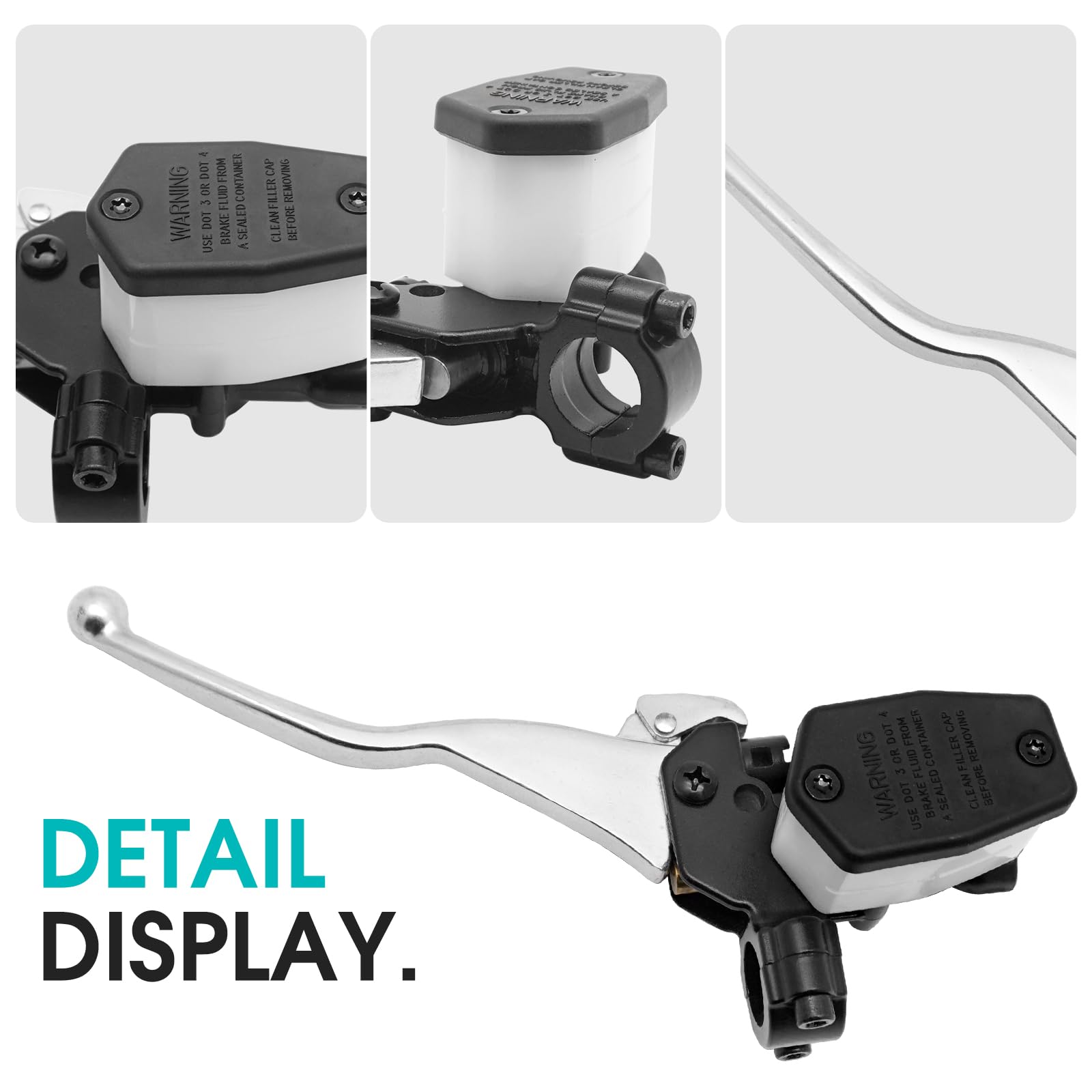 M Mati Left Handlebar Front Brake Master Cylinder For Arctic Cat Atv 250 300 375 400 500 Bearcat 454 0502-387