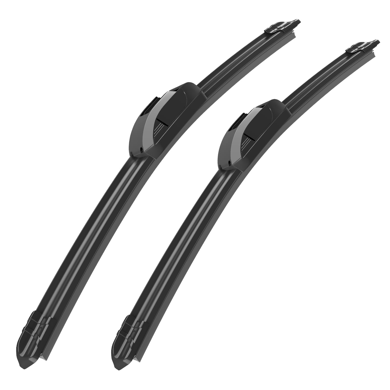 Simpwibld Wiper Blades,Premium All-Seasons Durable Stable And Quiet Oem Quality J Hook Front Windshield Wipers 24''+18'' (Set Of