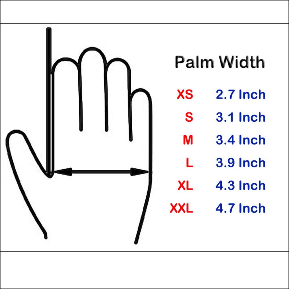 1Storm Adult Motocross Gloves Motorcycle Bmx Mx Atv Dirt Bike Bicycle Skeleton Cycling Gloves Blue