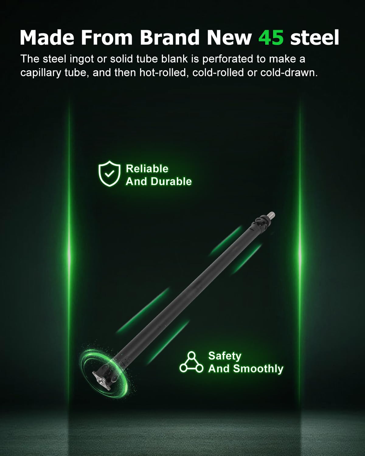 Scitoo?58.625''?Steel Rear Driveshaft Assembly Drive Shaft Prop Shaft For Toyota For 4Runner 1996-2000,Oe# 936-723 65-5018 93672