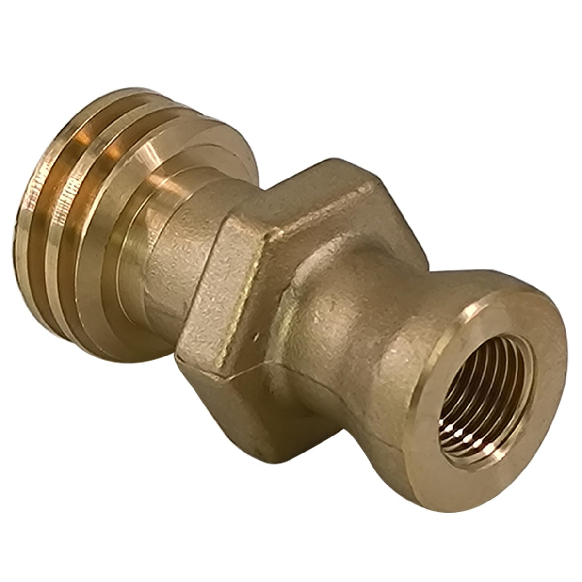 Astamotor Re7141M Thread Valve Forklift Propane Tank Male Connector Connection Fitting Adapter