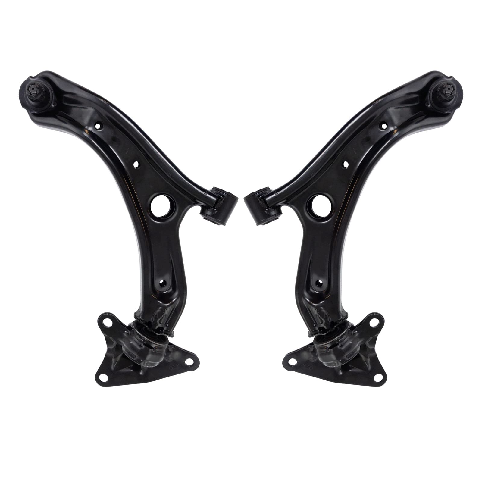 Trq Front Lower Control Arm With Ball Joint Set Compatible With 2009-2013 Honda Fit 2010-2011 Insight
