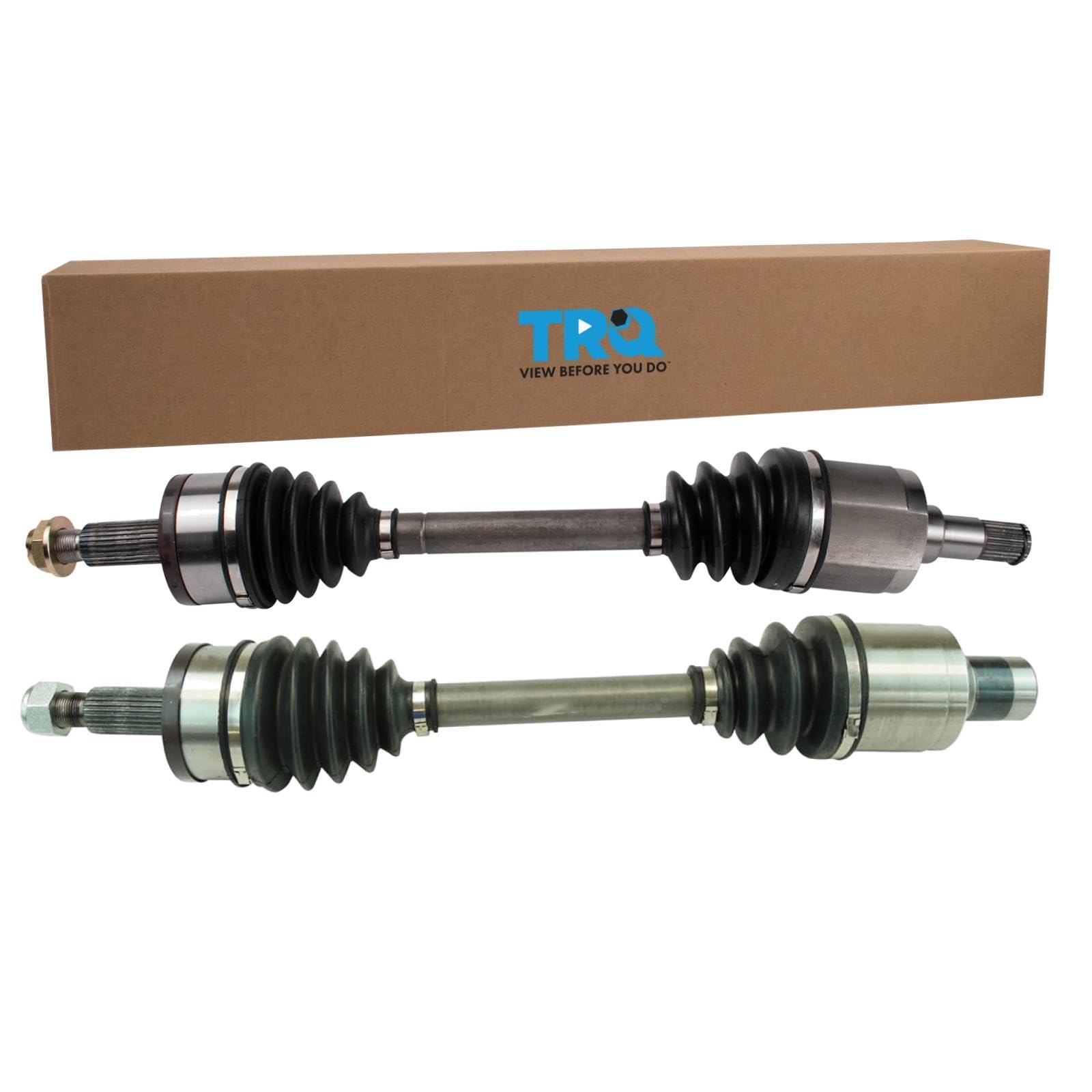 Trq Front Cv Axle Shaft Assembly Set Compatible With 2005-2017 Chrysler 300 2007-2017 Dodge Charger 2005-2008 Magnum