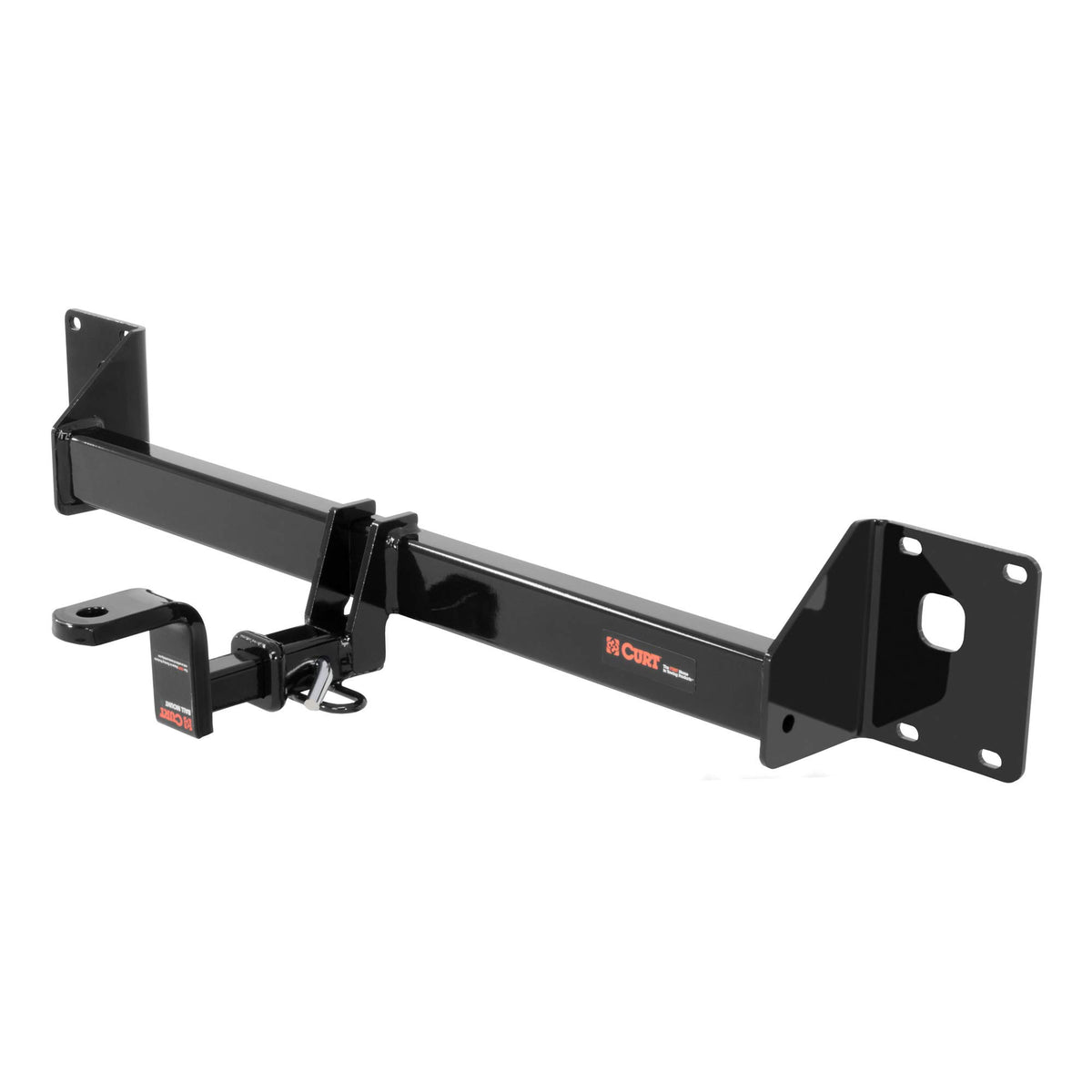 CURT 114223 Class 1 Trailer Hitch with Ball Mount, 1-1/4-In Receiver, Fits Select Volkswagen Golf Alltrack, SportWagen