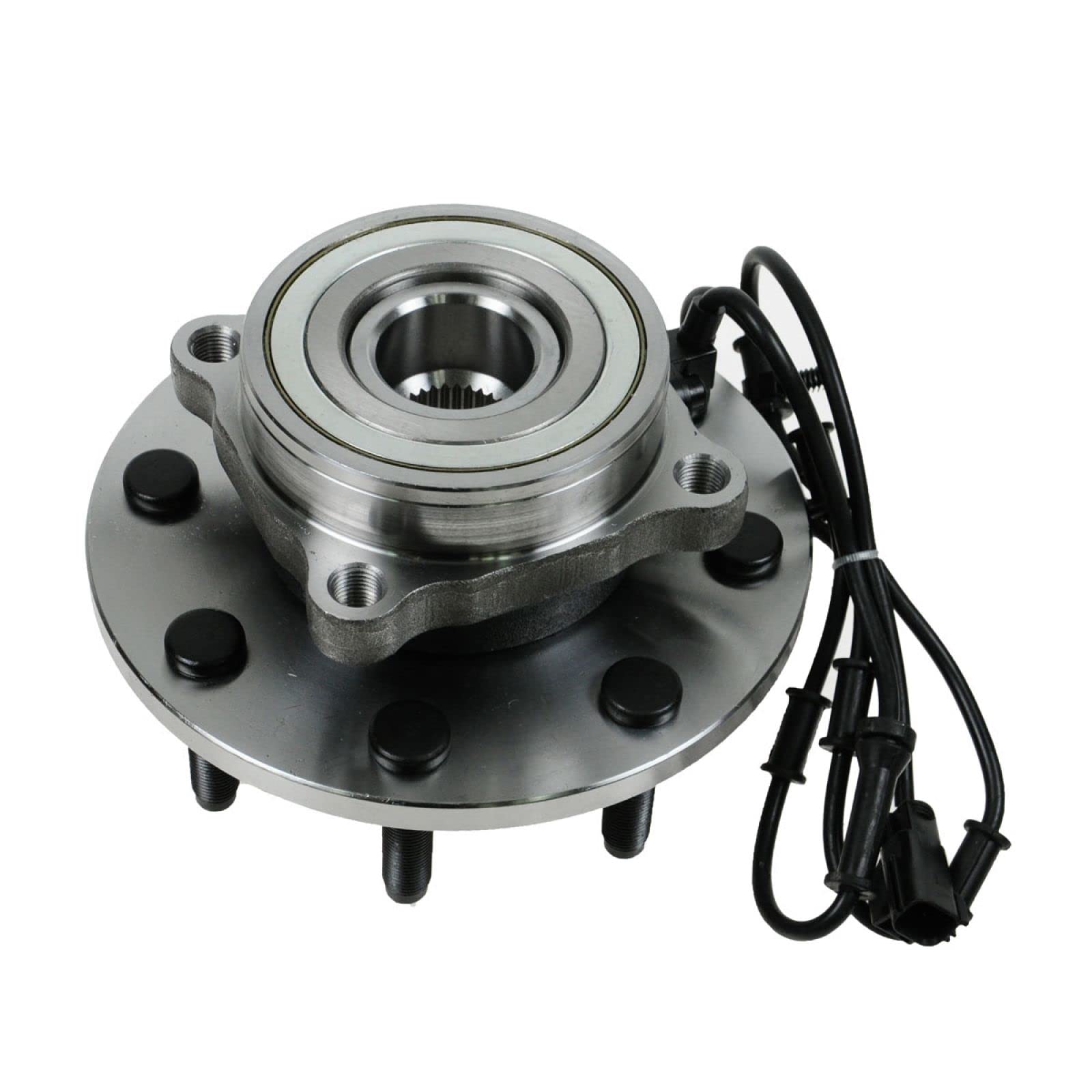 Trq Front Wheel Bearing & Hub Assembly 4Wd With Abs Sensor Compatible With 2003-2005 Dodge Ram 2500 Ram 3500
