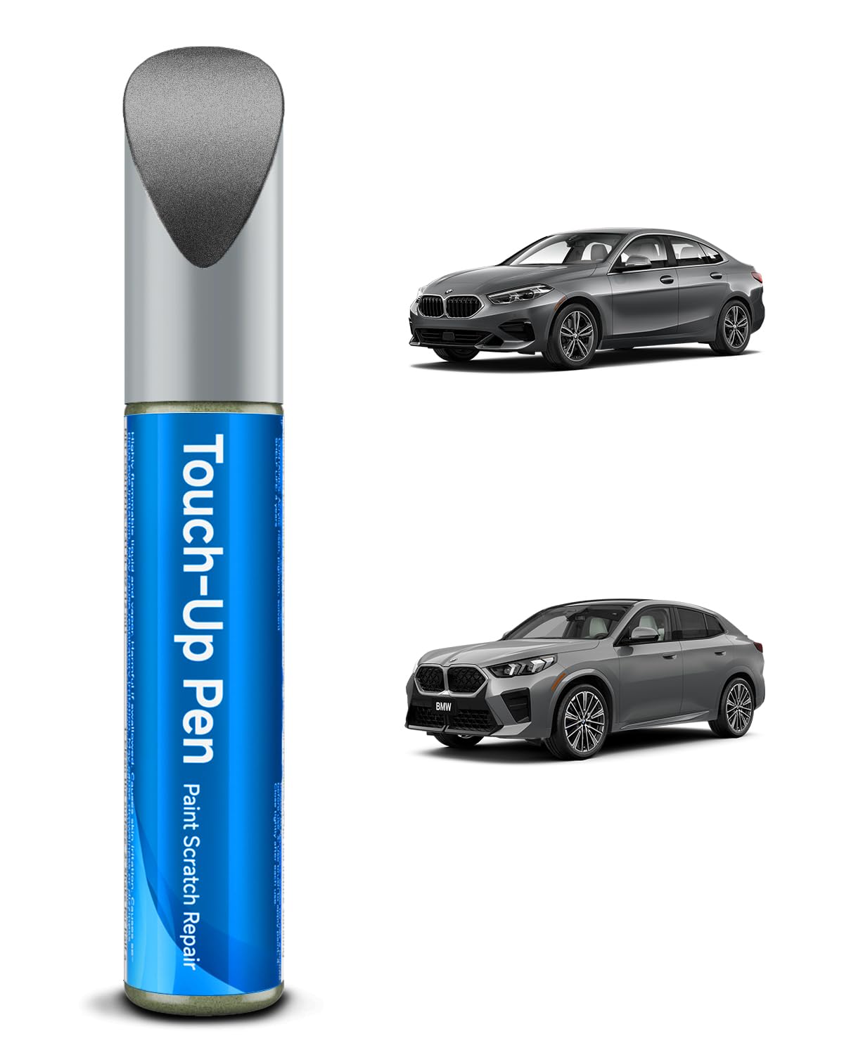 Teslaunch Touch Up Paint For Bmw, Mineral Grey(B39) Exact Match Touch Up Paint Car Scratch Repair(Mineral Grey Metallic For X2/2