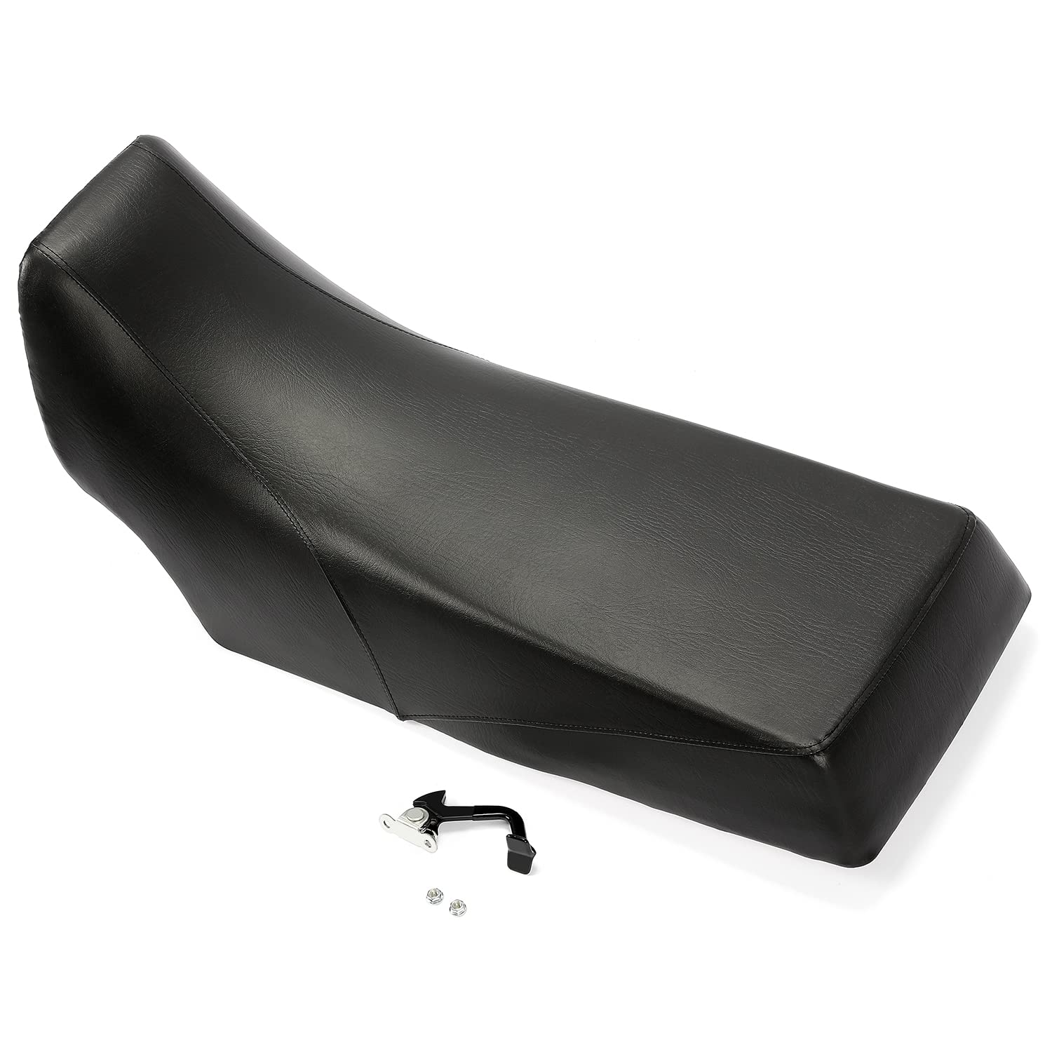 HECASA Complete Seat New Compatible with 1987-2006 Yamaha Banshee 350 YFZ350 Replacement for 5FK-24710-E0-00 (Black)