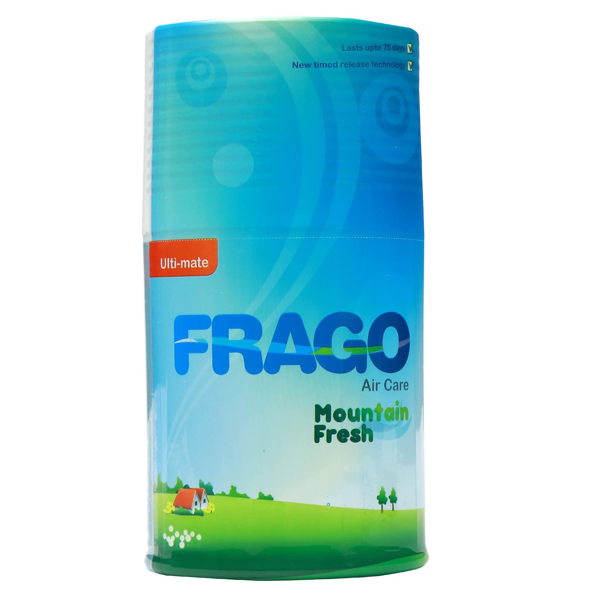 Absorbia Ultimate Room Car And Air Freshener With The Fragrance Of Mountain Fresh Pack Of 3 | 400Ml Each Bottle | Last Upto 75 D