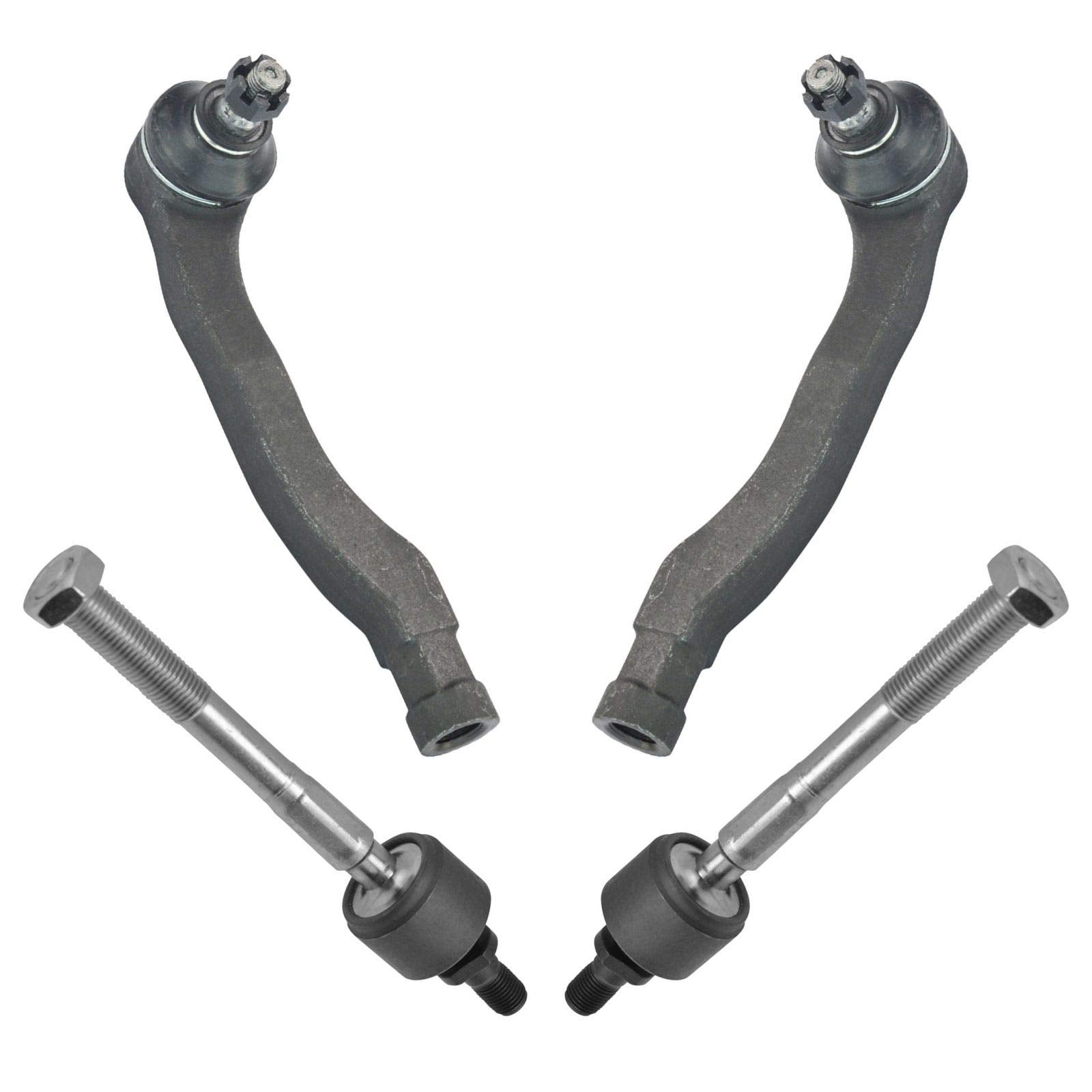 Trq Front Tie Rod Set Compatible With 1990-1993 Acura Integra