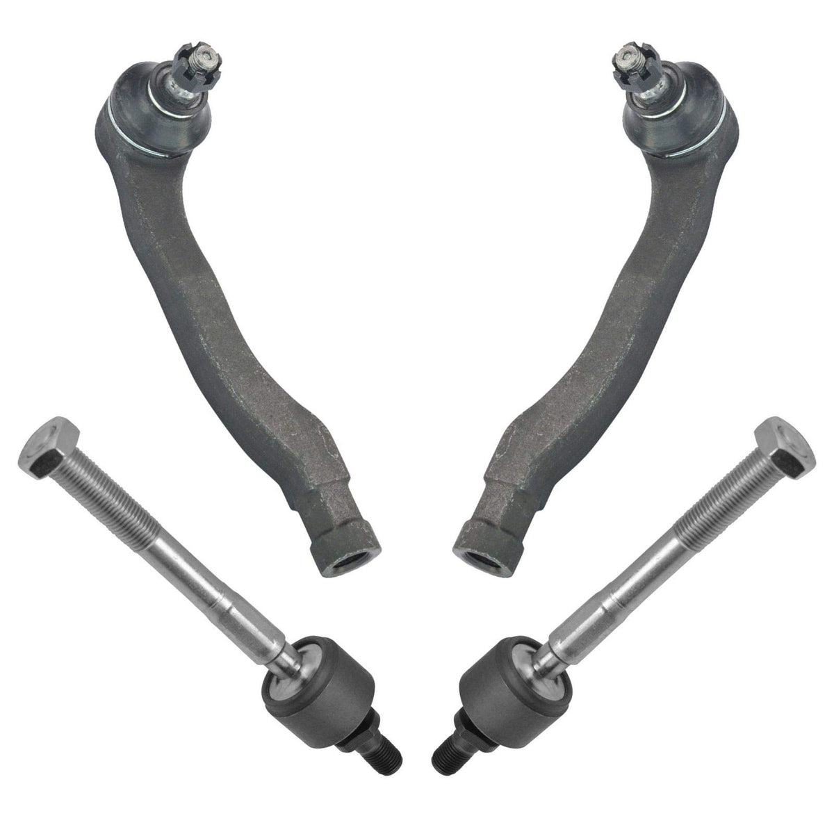 Trq Front Tie Rod Set Compatible With 1990-1993 Acura Integra