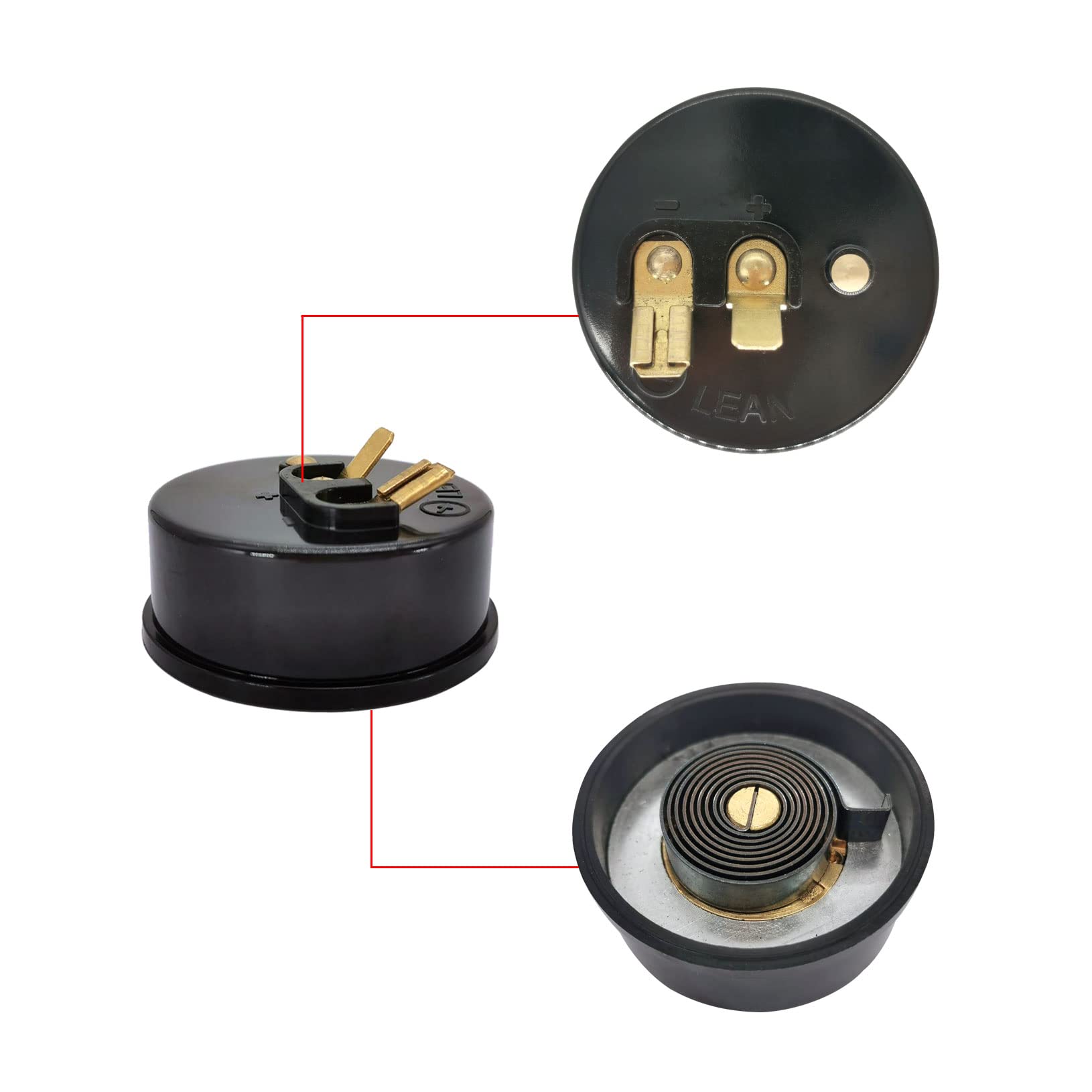 Wauebuly Electric Choke Thermostat Cap of Carburetor Replacement for 1400 1403 1406 1409 1901 1906 1801 1825 Series 500/600/ 650