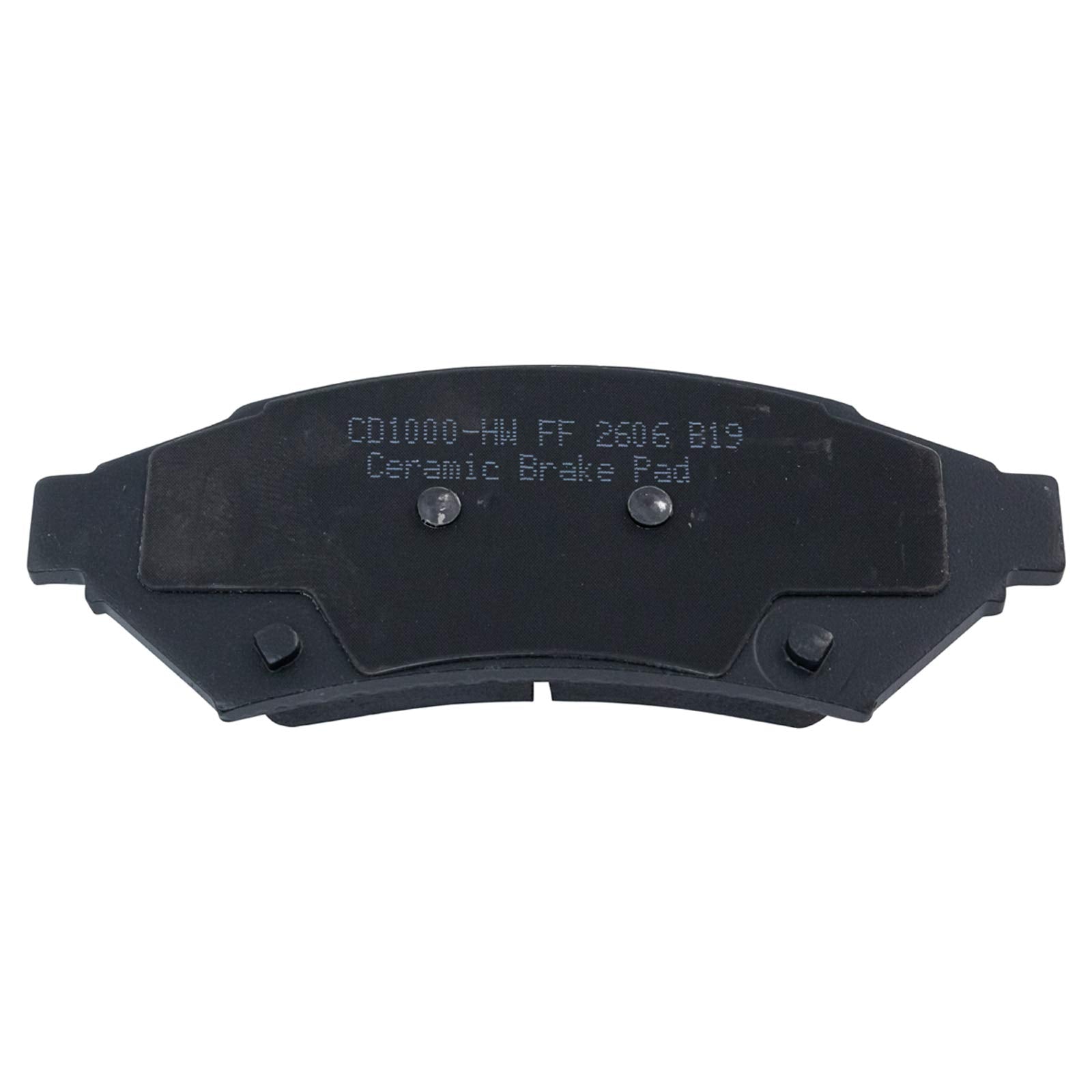TRQ Front Brake Pads Ceramic Compatible with 2004 Pontiac Grand Prix