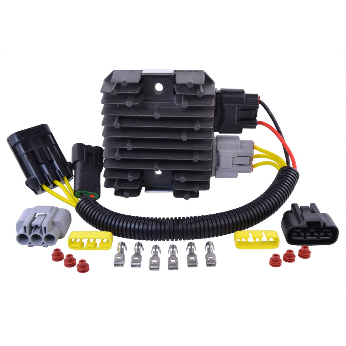 Rmstator Upgrade 65A Heavy Duty Mosfet Regulator Replacement For Polaris General 500-900 | Ranger 570-1000 | Rzr 850 1000 2014-2024 |Oem Repl.# 4013978/4016868 / 4015816