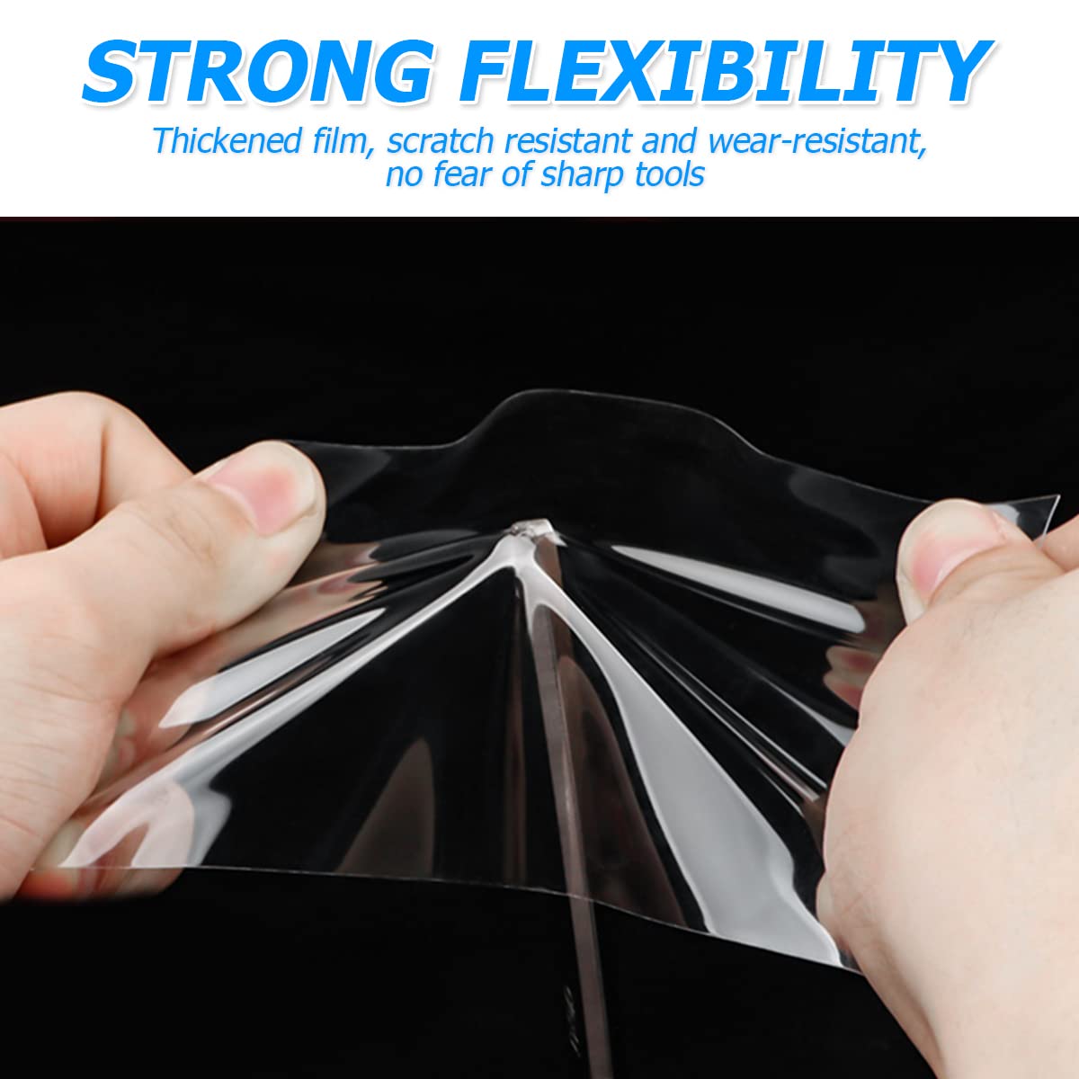 Car Door Edge Entry Guards, 5D Carbon Fiber Anti-Collision Waterproof Protector Tape, Scratch Cover Strip Sticker For Car Door Sill Rear Bumper, Automotive Exterior Accessories For Most Cars