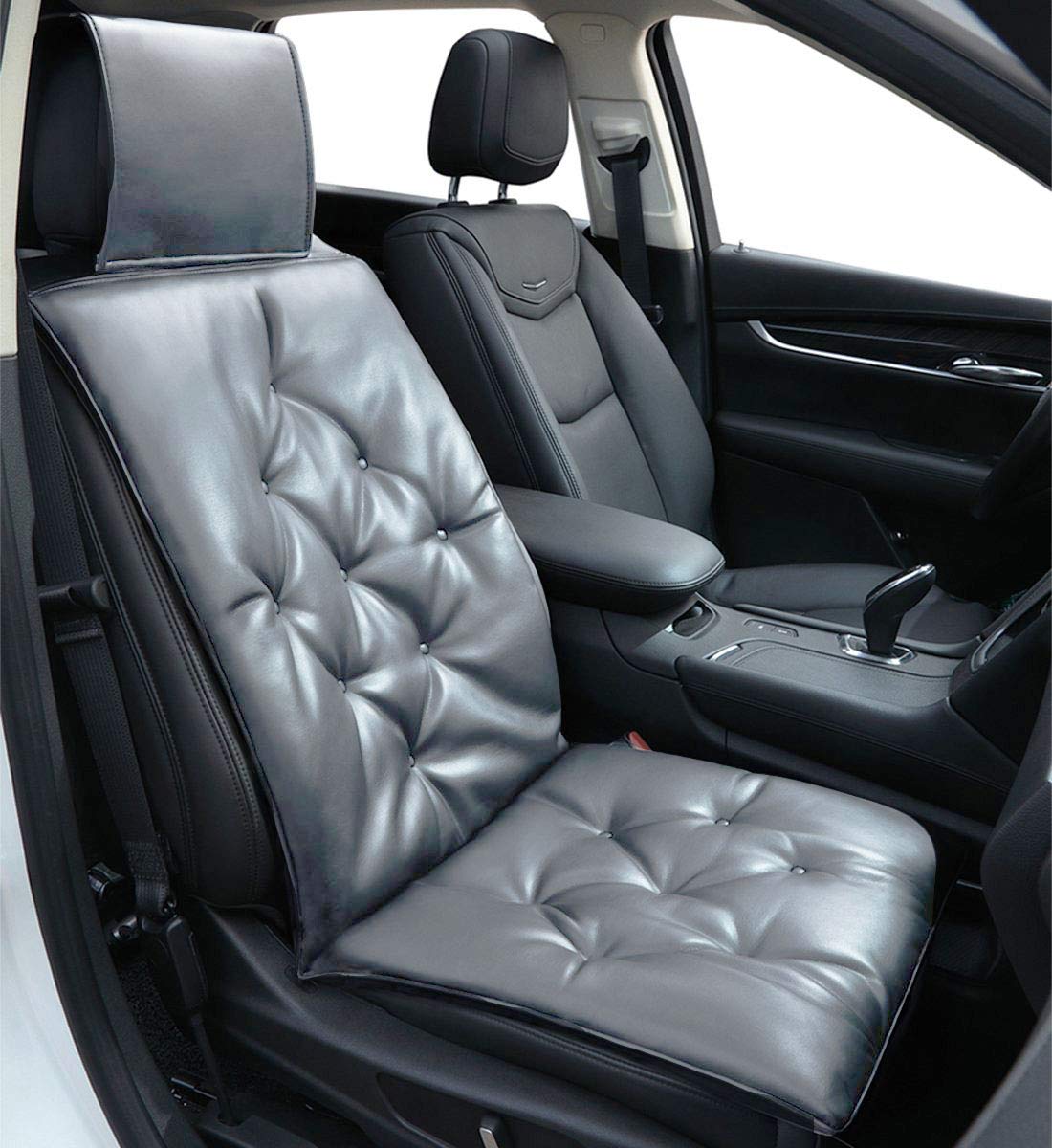 Big Ant Car Seat Cushion Soft Leather Car Seat Pad Protector Universal Four Seasons, Seat Cover pad Mat for Auto Supplies Office