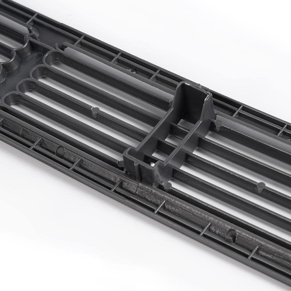 Pit66 Gray Graphite Dash Defrost Vent Cover Grille Panel Compatible With 1998-2005 Chevy S10 Replacement For Gmc Oldsmobile Suv