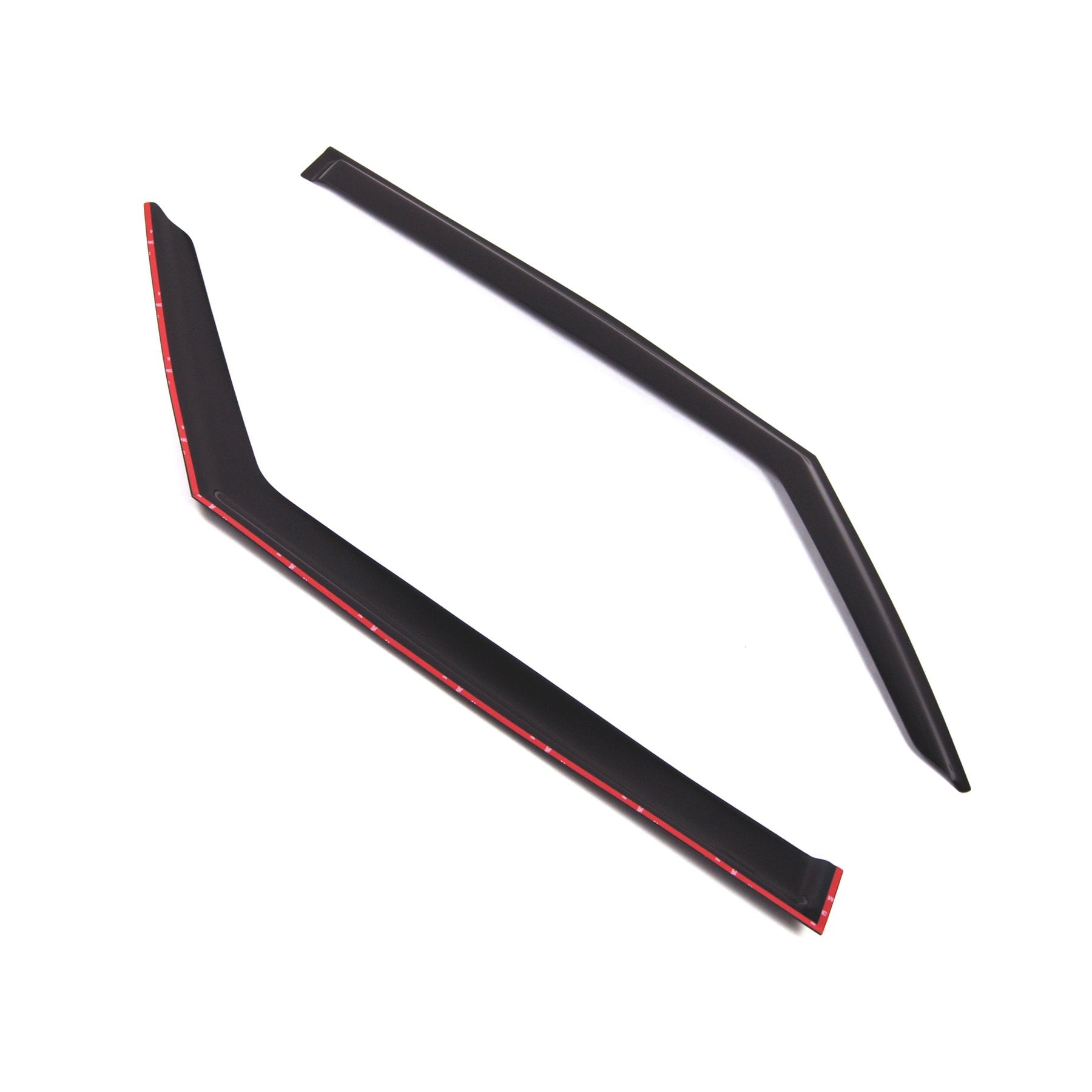 Tuningpros Outside Mount Window Vent Visors Rain Guards Compatible With Mini Paceman 2013-2016 | Side Window Wind Deflectors Rai