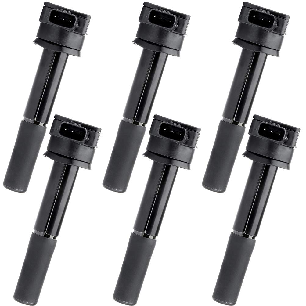Ocpty Coil Pack Of 6 Fit For For Mitsubishi For Endeavor For Galant 3.8L 04-08 C1505 Uf481