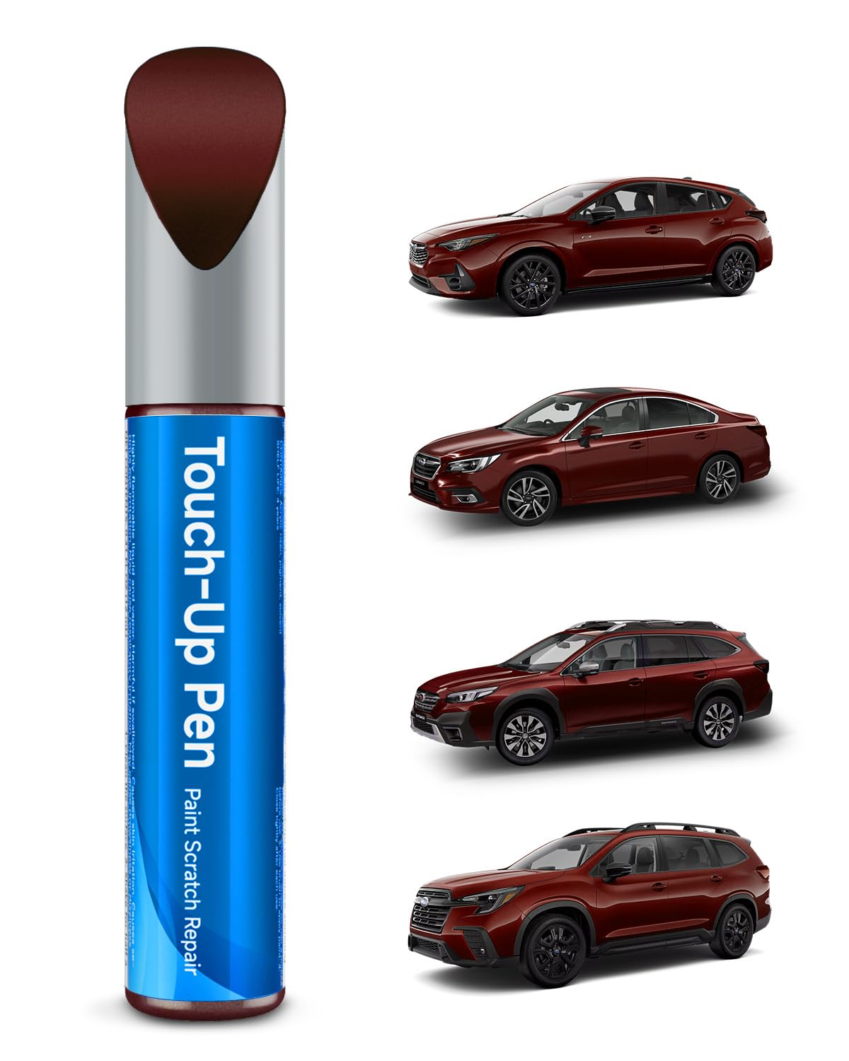M1Y Crimson Red Pearl Compatible with Subaru Exact Match Touch Up Paint Car Scratch Repair