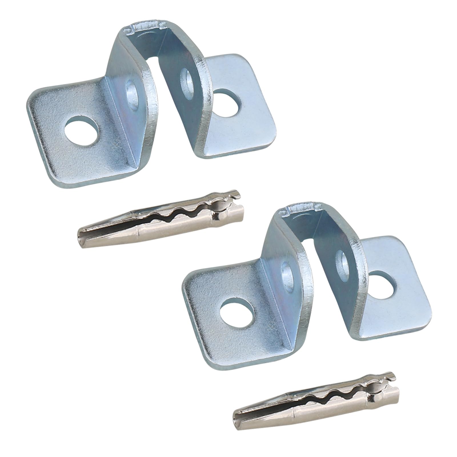 Osompar 2 Door Check Bracket and Pin Front Rear Driver Passenger Side Compatible with Jeep Cherokee XJ 1984-2001 Door Check Arm 