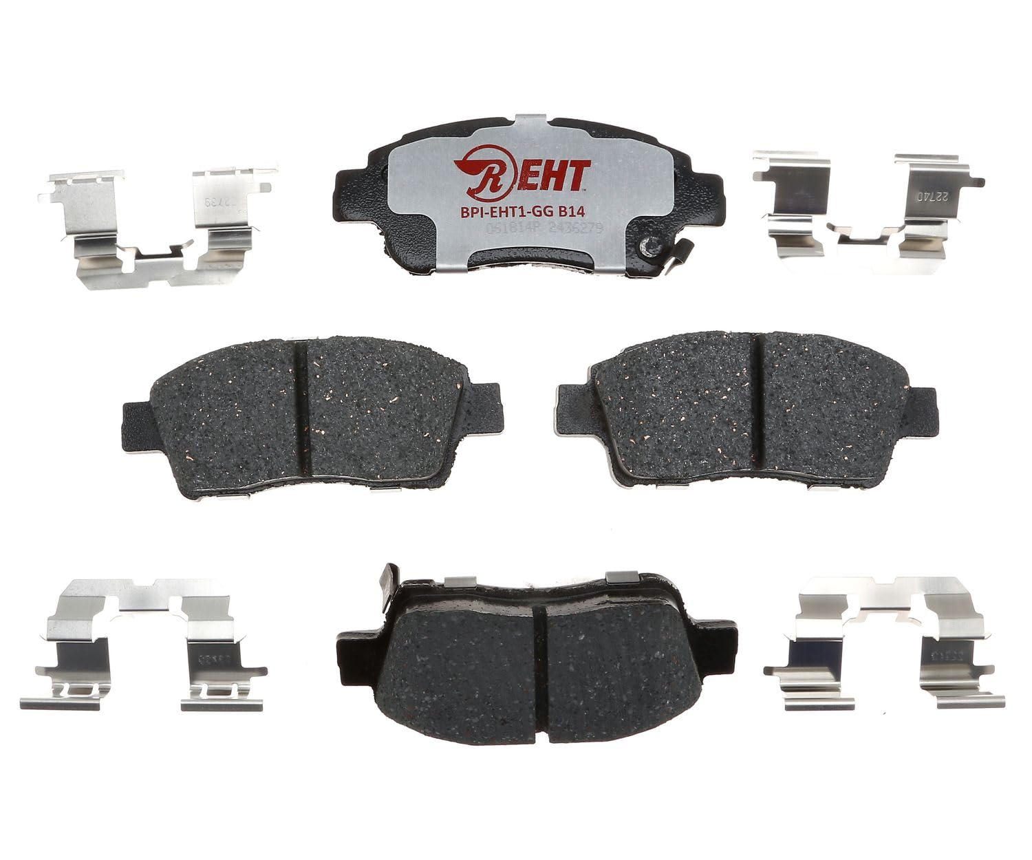 Raybestos Premium Raybestos Element3 Eht Replacement Front Brake Pad Set For Select 2000 Toyota Echo Model Year (Eht831H)