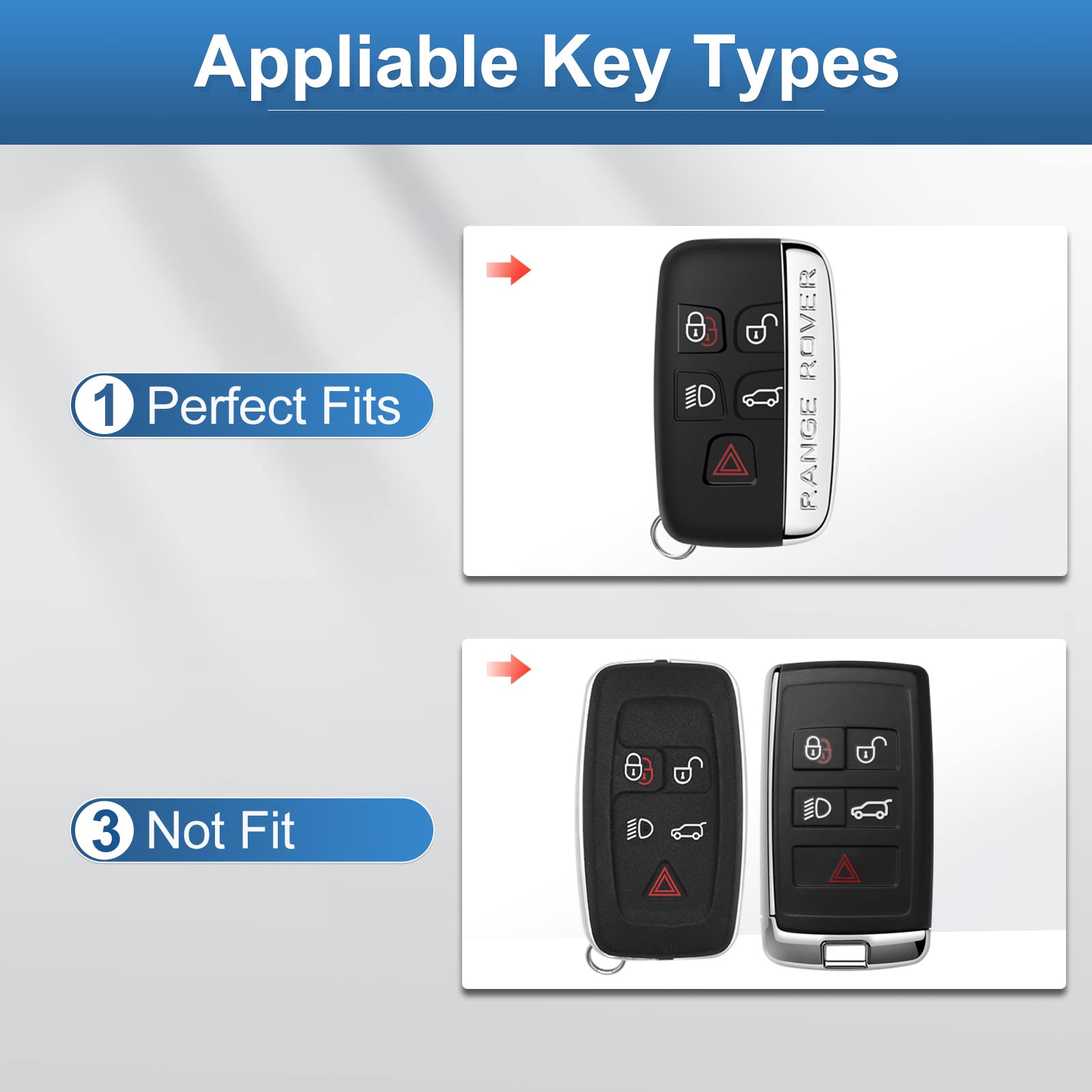 RUABIBAN Mazda Key Fob Cover, TPU Key Case for Mazda 3, CX-5, CX-30